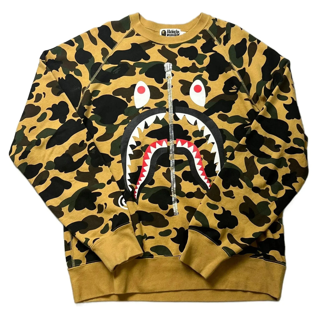 Camo A Bathing Ape (BAPE) Sweatshirt - XL | The Streetwear Studio