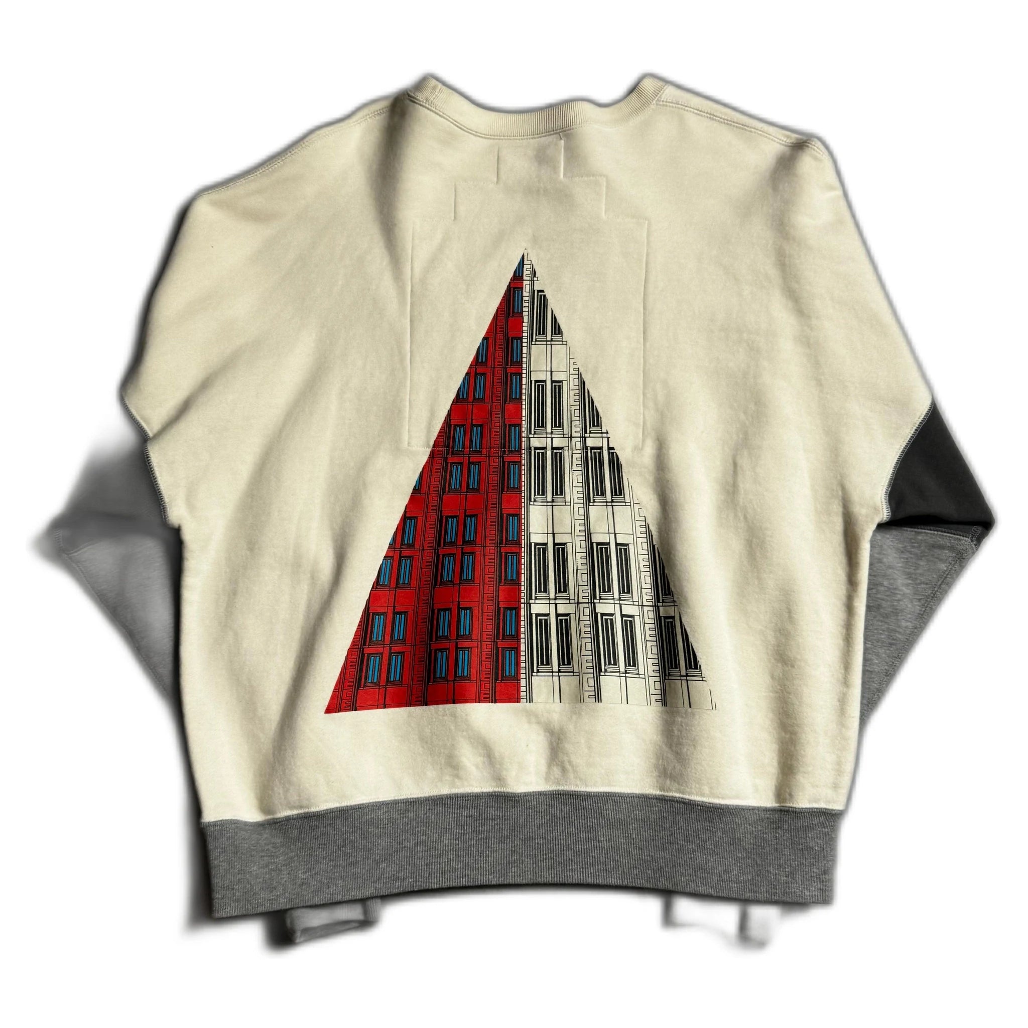 Cream + Grey Cav Empt Sweatshirt - L | The Streetwear Studio