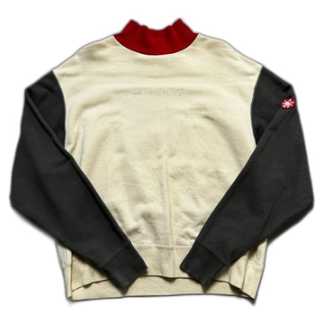 Cream + Grey Cav Empt Sweatshirt - M | The Streetwear Studio