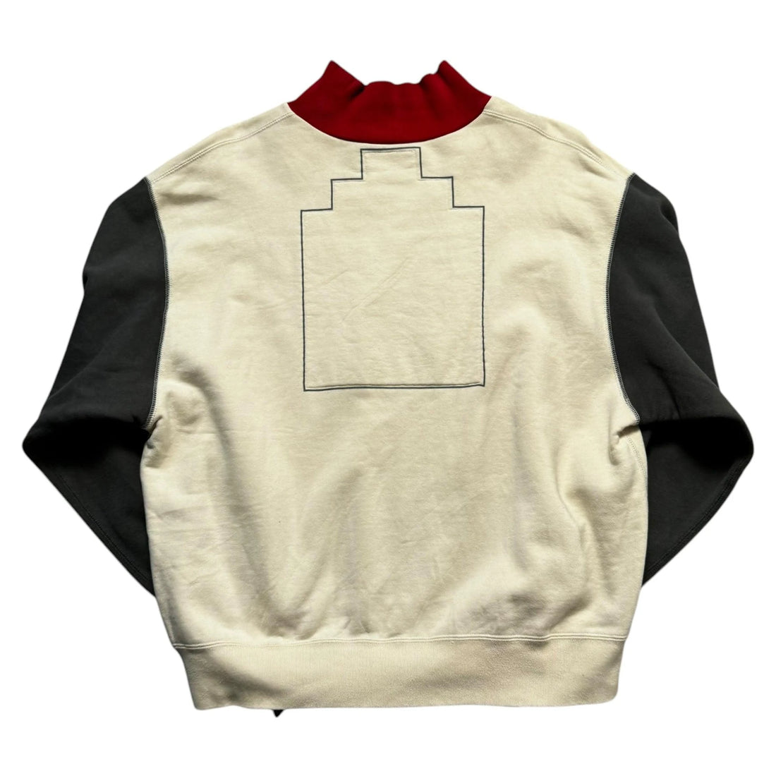 Cream + Grey Cav Empt Sweatshirt - M | The Streetwear Studio