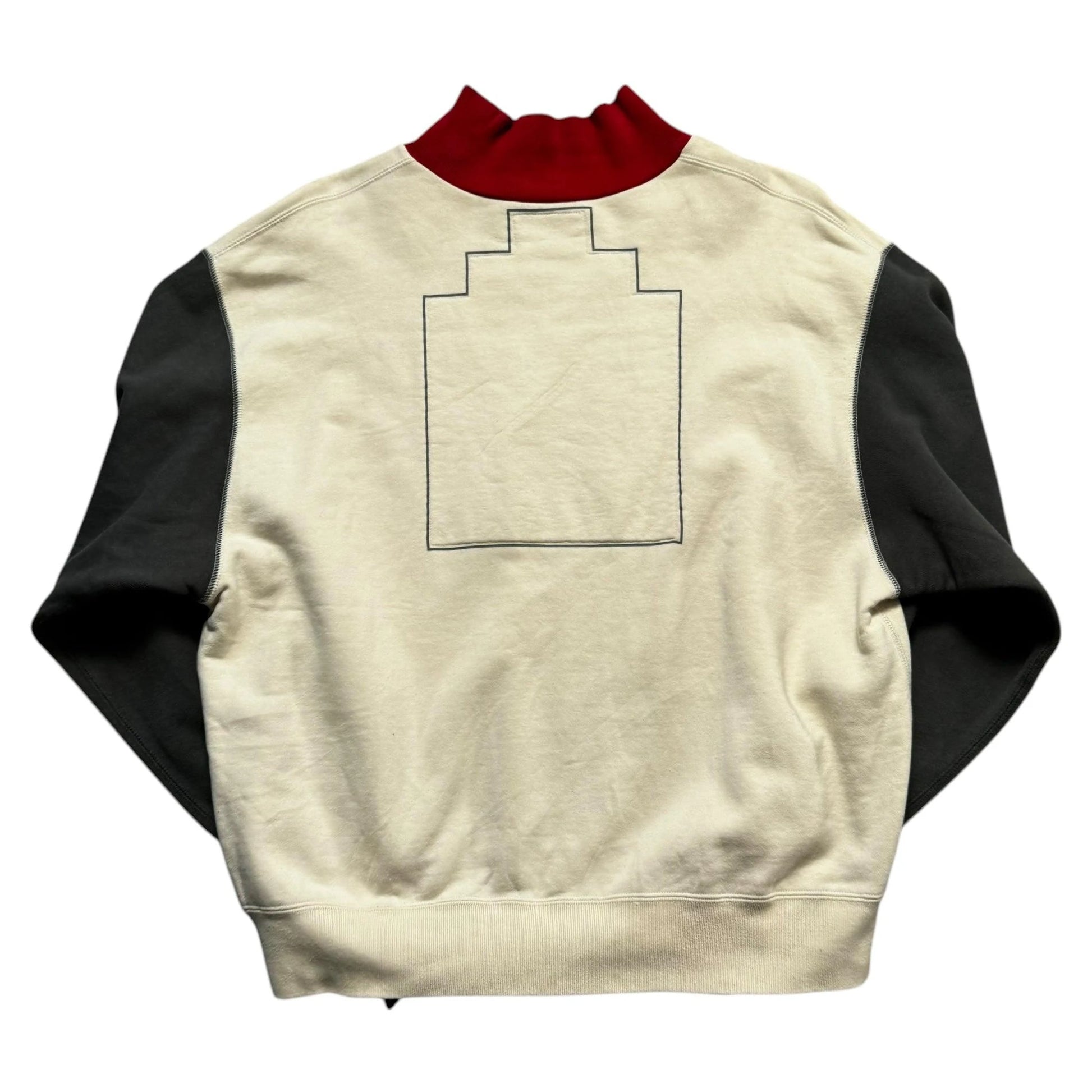 Cream + Grey Cav Empt Sweatshirt - M | The Streetwear Studio