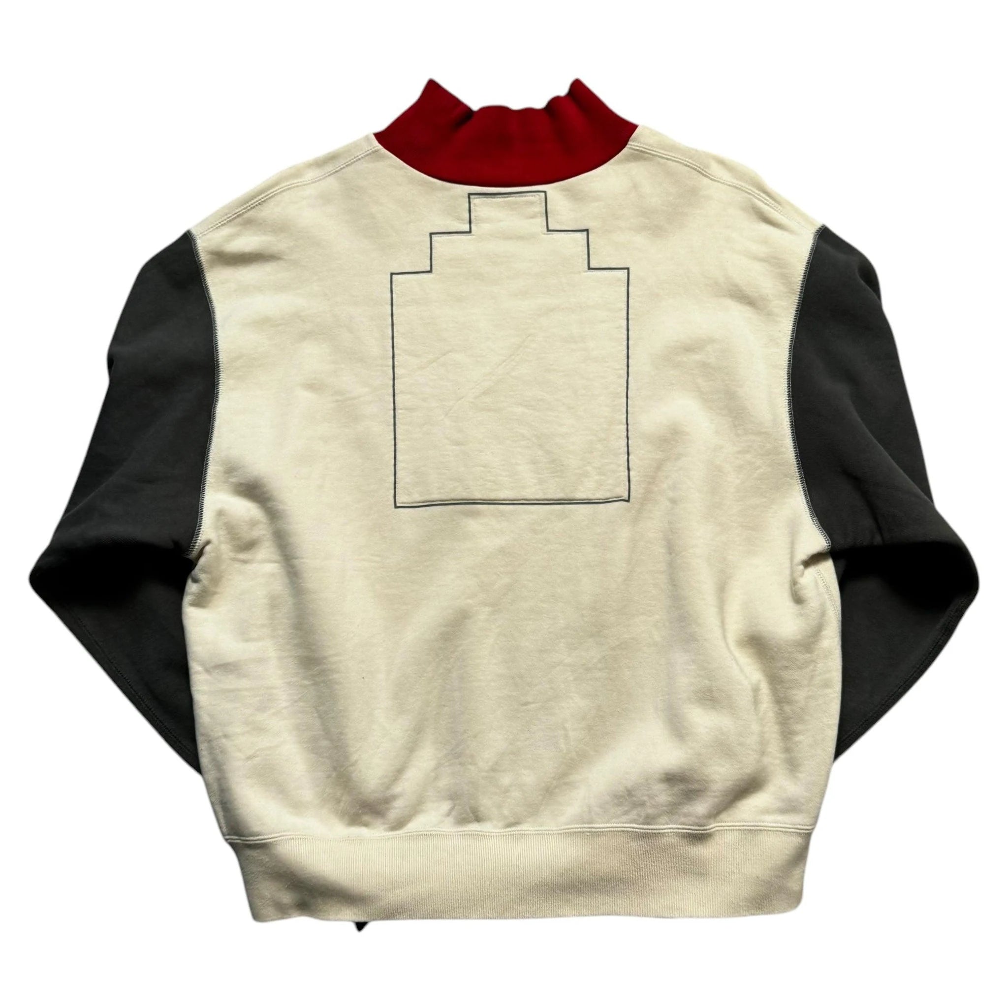 Cream + Grey Cav Empt Sweatshirt - M | The Streetwear Studio