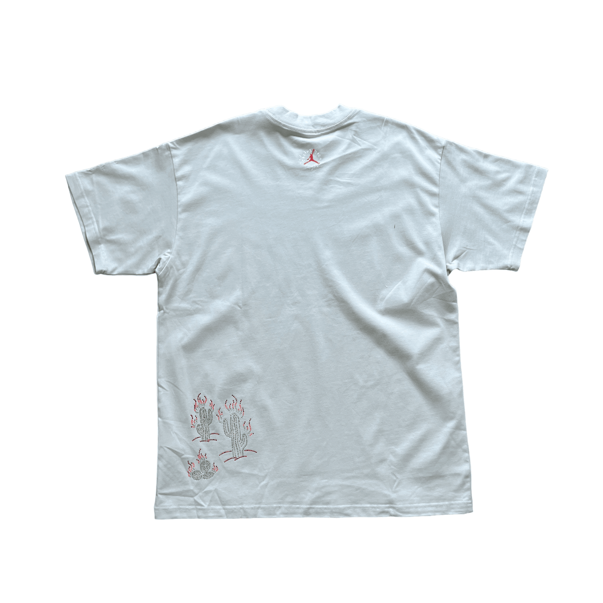 Cream Jordan x Travis Scott (Cactus Jack) Tee - Large - The Streetwear Studio
