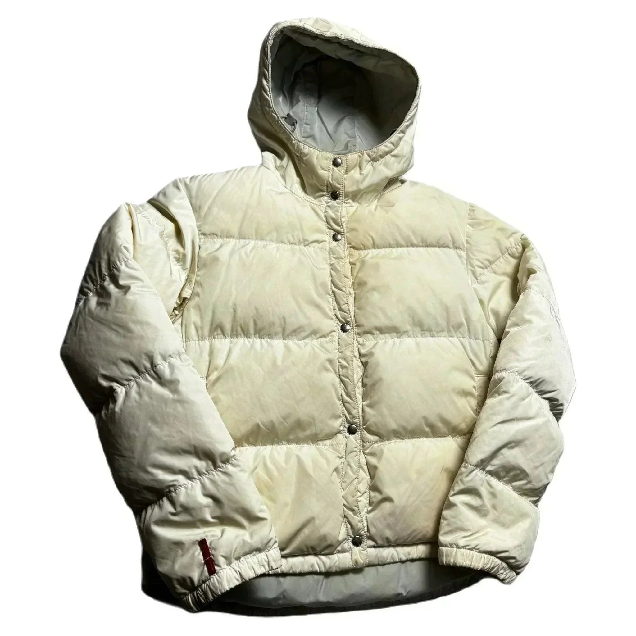 Cream Prada Puffer Coat - S | The Streetwear Studio