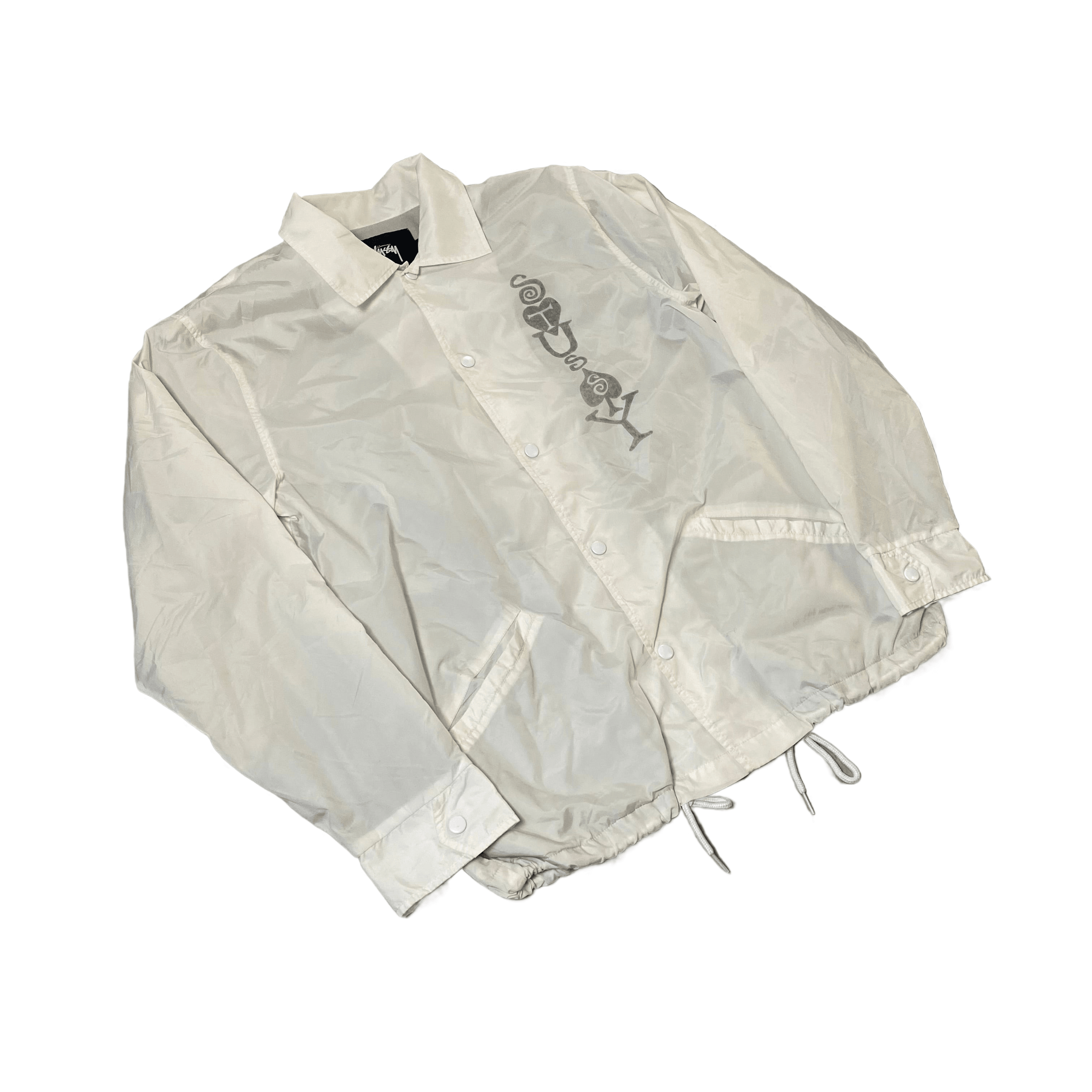 White Stussy Jacket - M