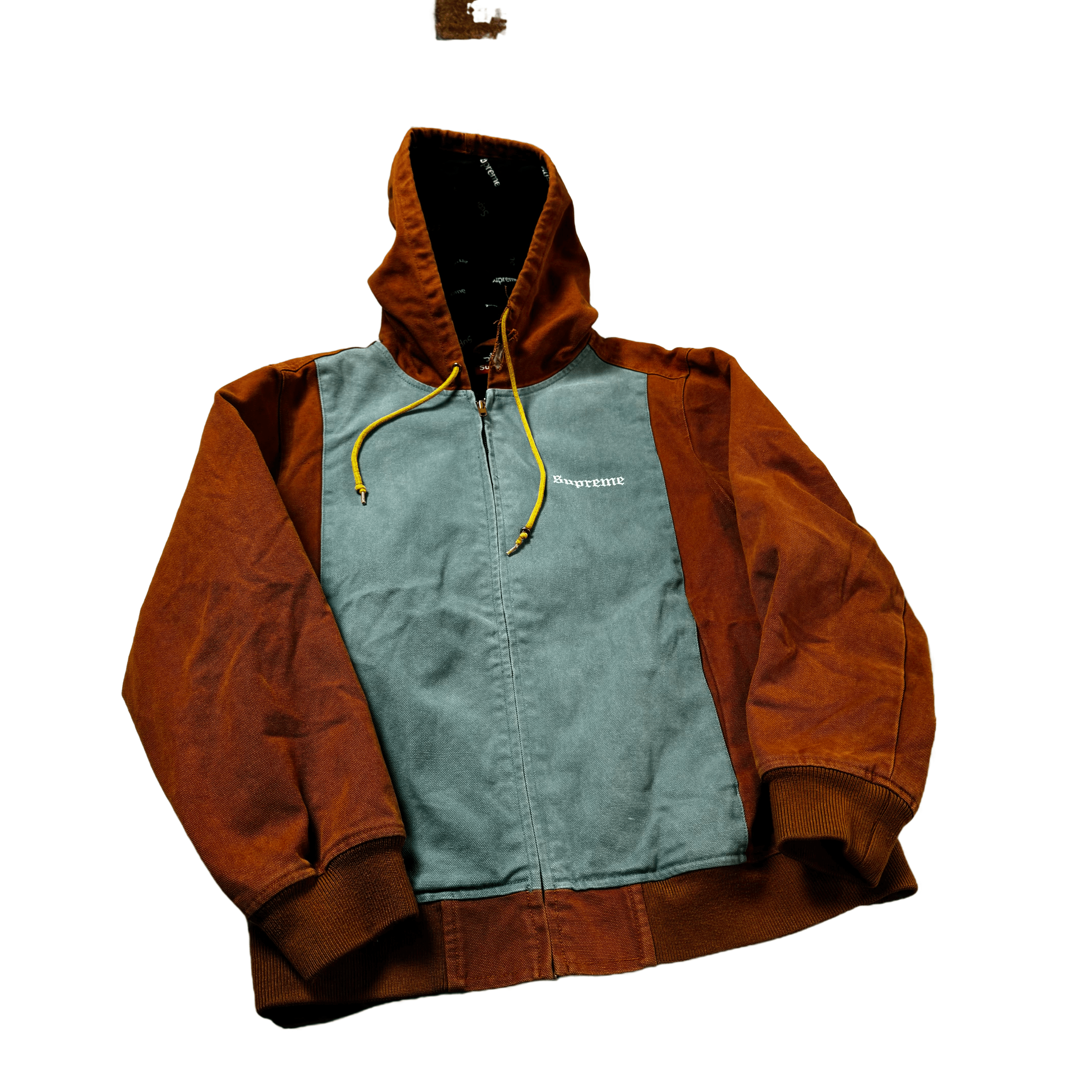 Brown + Green Supreme Work Wear Jacket - L