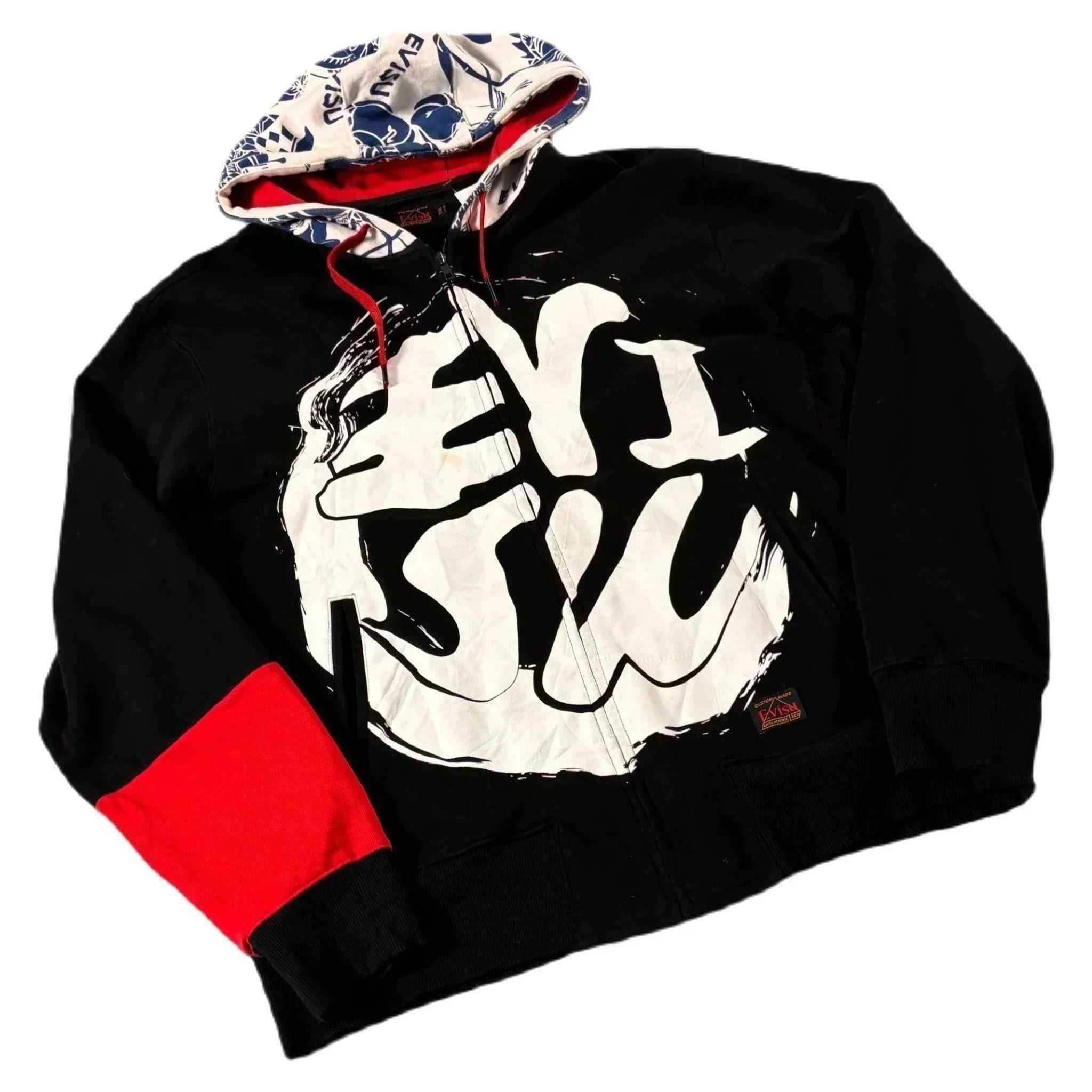 Evisu Full Zip Hoodie - XXL (Recommended Size - XL) | The Streetwear Studio