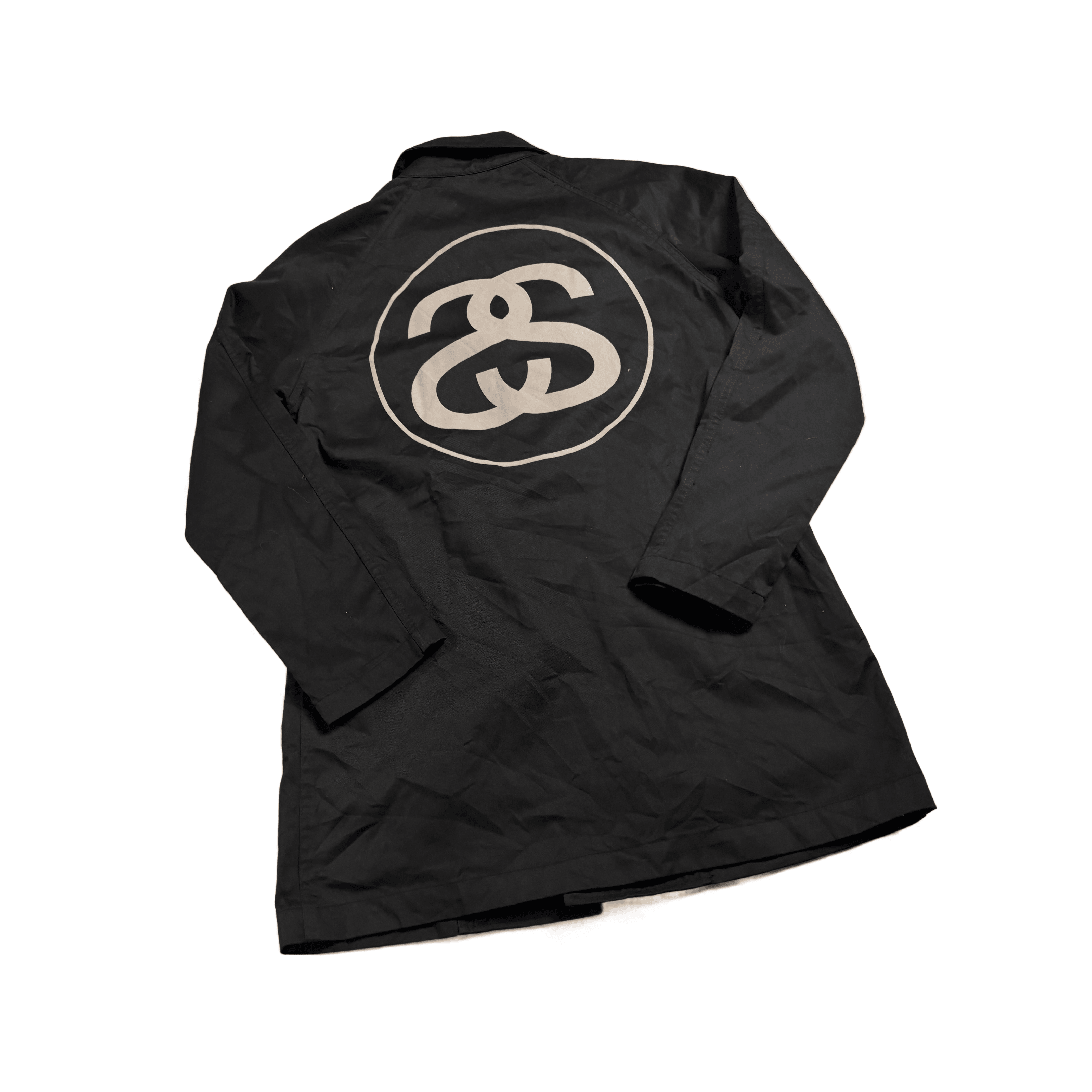 Black Stussy Jacket - L (Recommended Size - M)