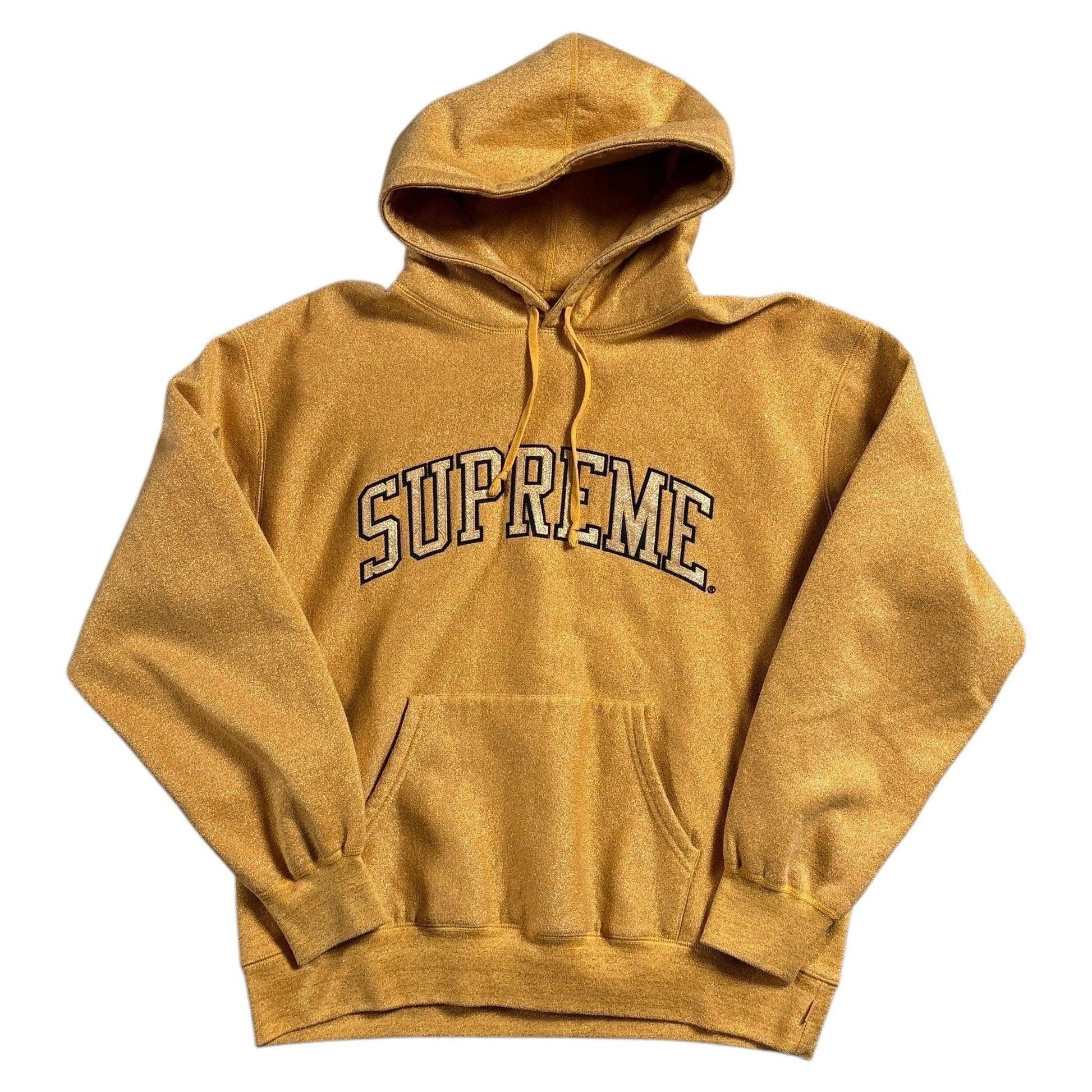 Gold Supreme Hoodie - L | The Streetwear Studio