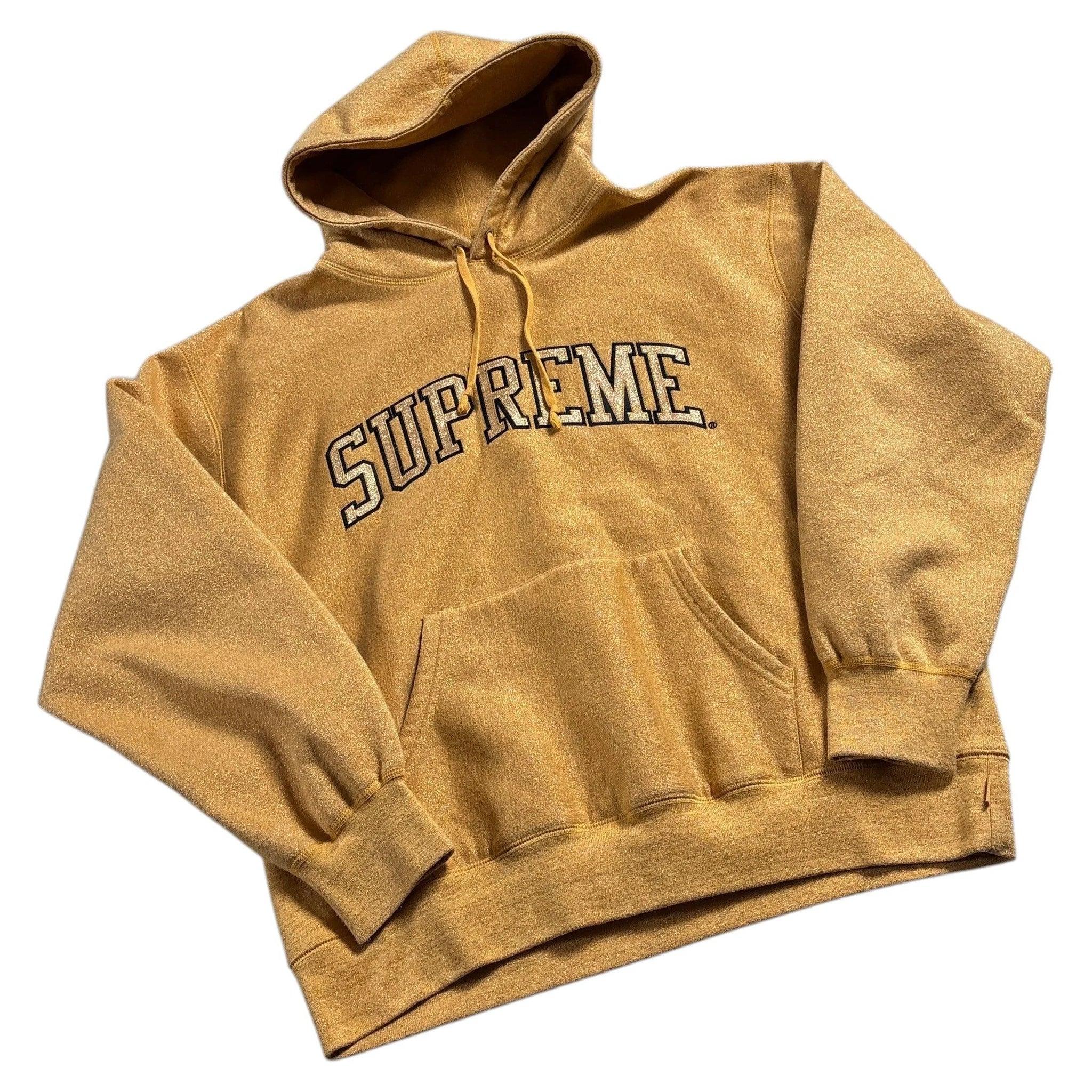 Gold Supreme Hoodie - L | The Streetwear Studio