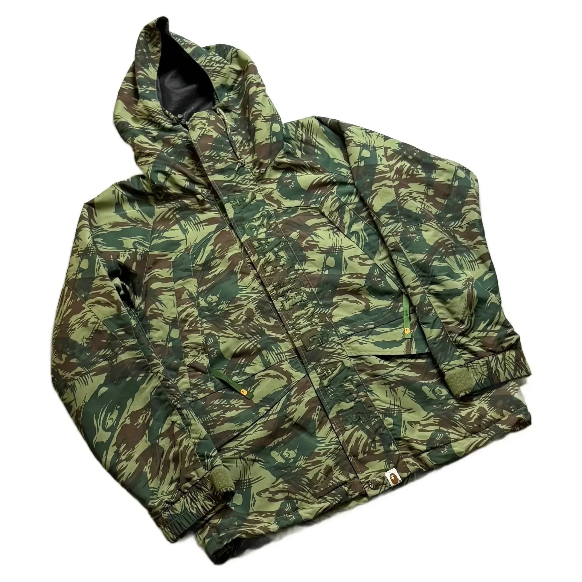 Green A Bathing Ape (BAPE) Jacket - L | The Streetwear Studio