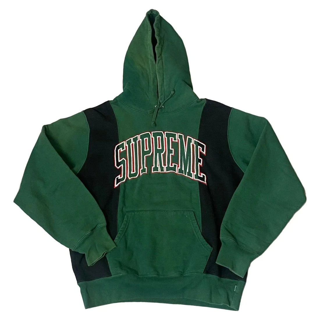 Green + Black Supreme Hoodie - M | The Streetwear Studio