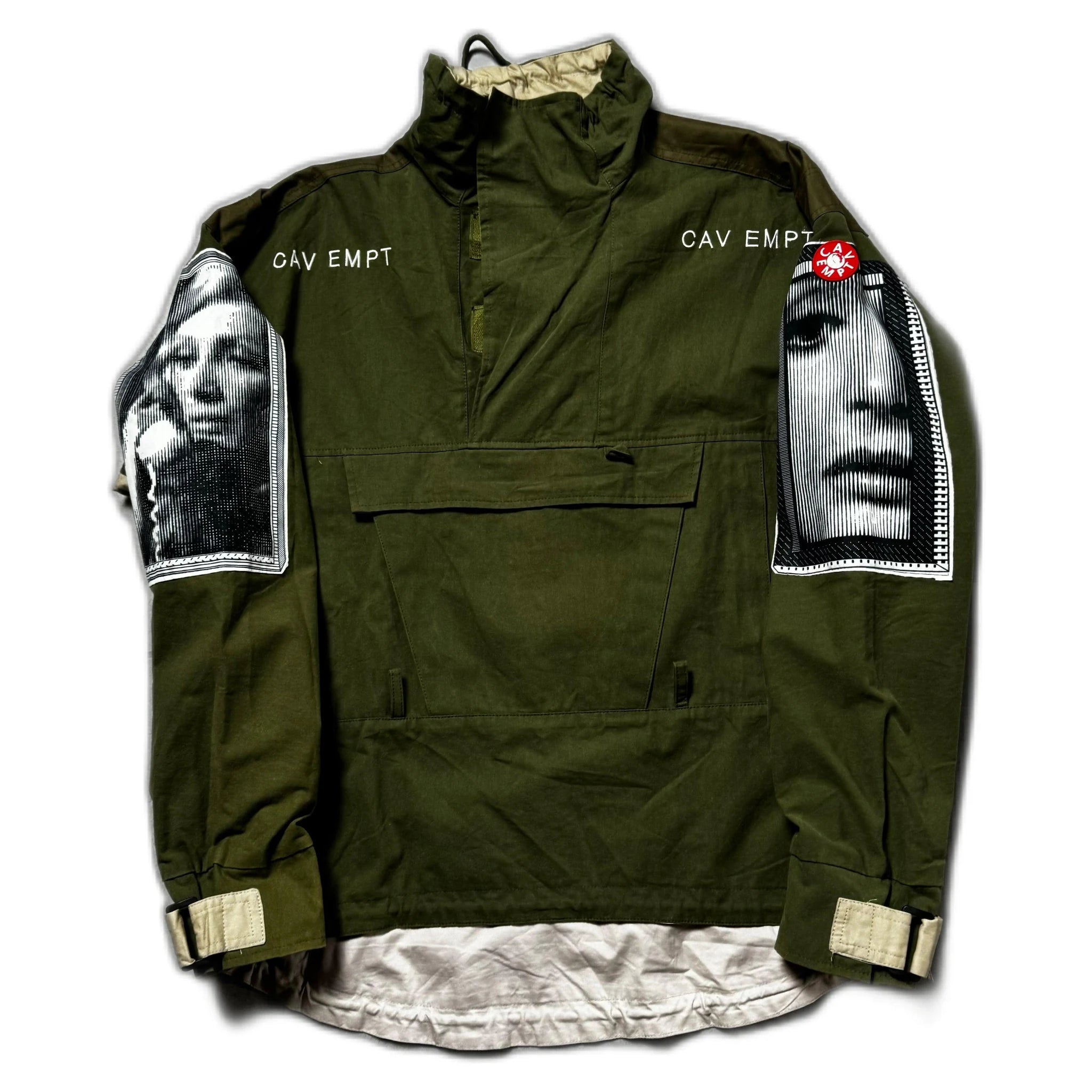 Green Cav Empt Icon Pullover Jacket - L | The Streetwear Studio