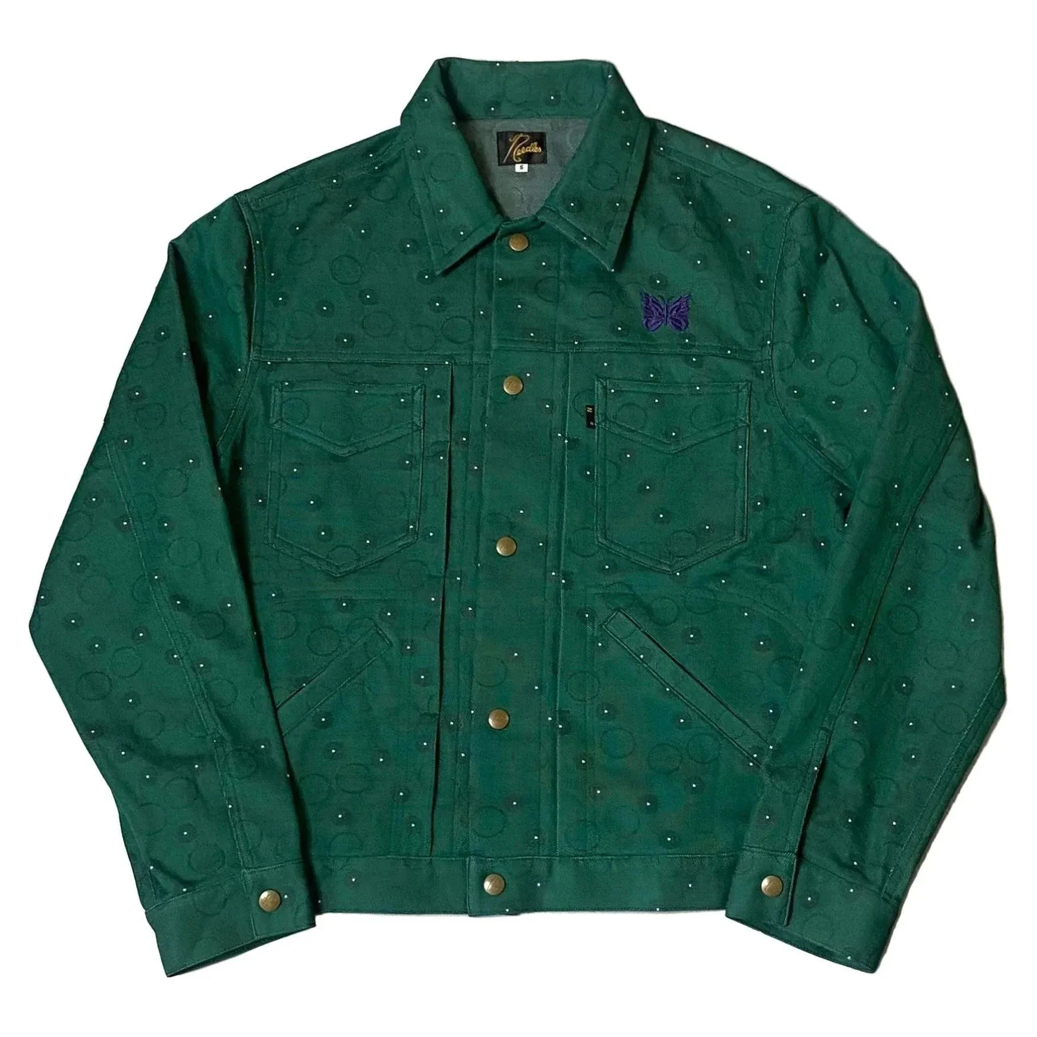 Green Needles Jacket - S | The Streetwear Studio