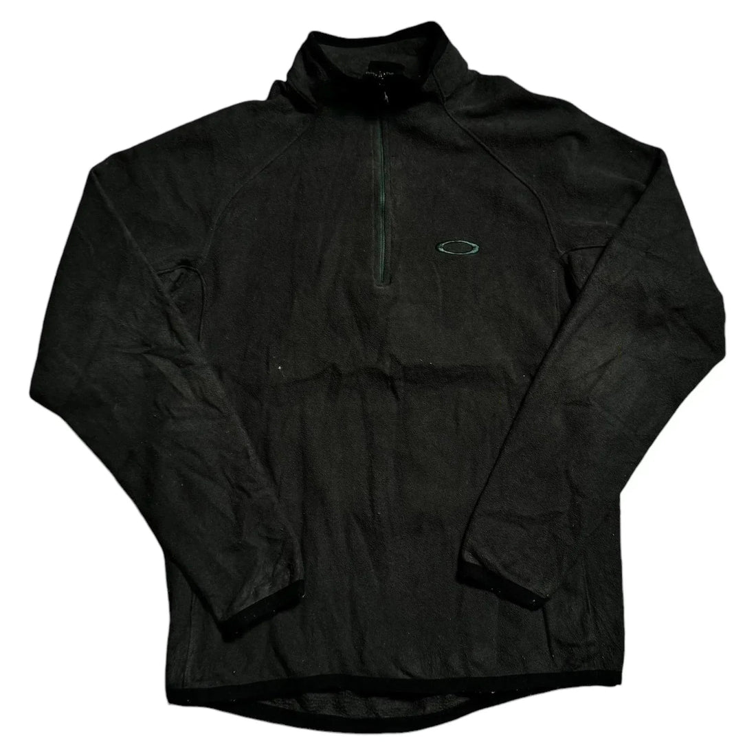 Green Oakley 1/4 Fleece - M | The Streetwear Studio
