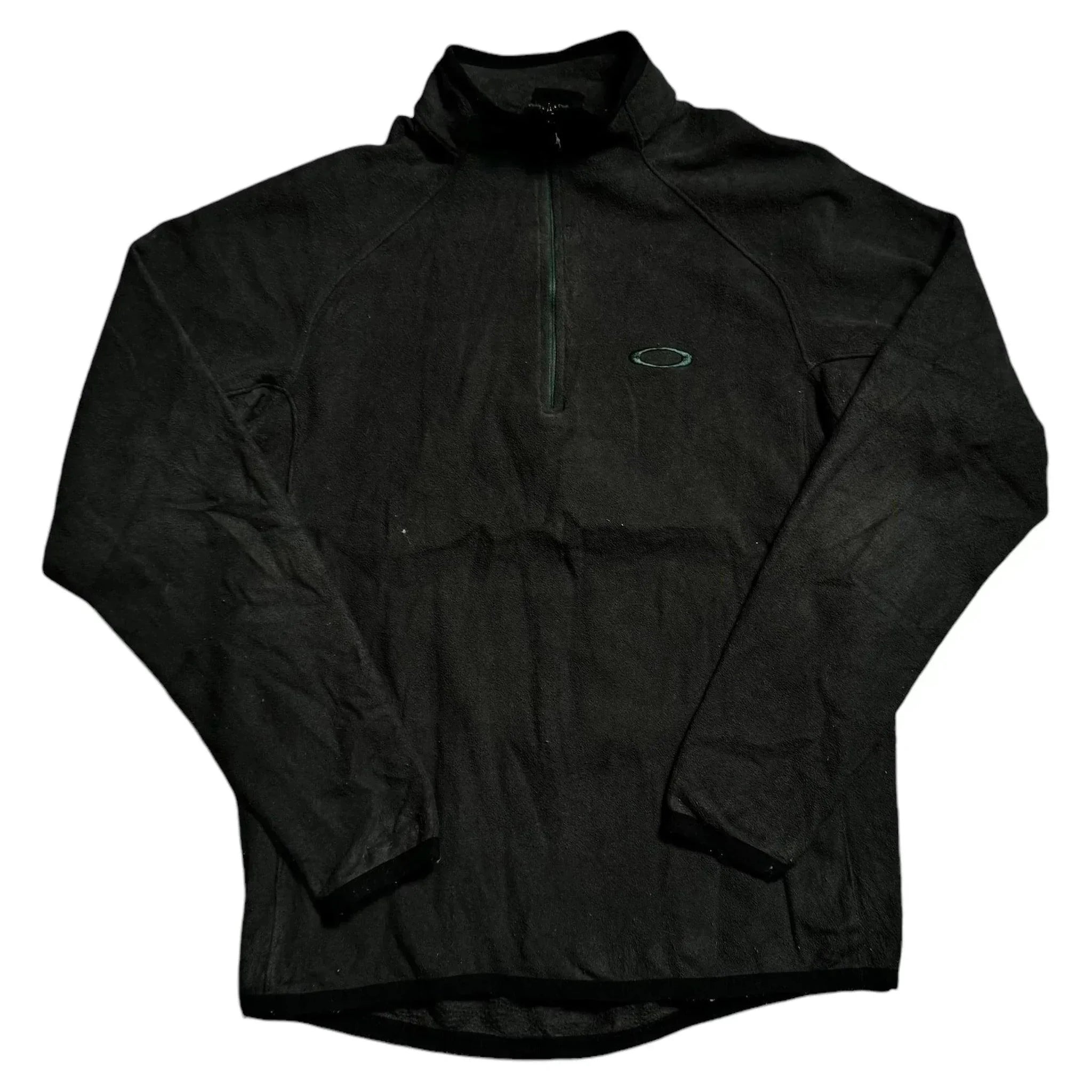Green Oakley 1/4 Fleece - M | The Streetwear Studio