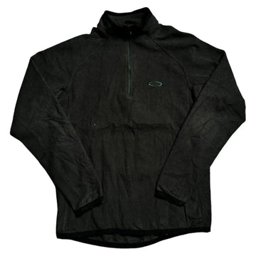Green Oakley 1/4 Fleece - M | The Streetwear Studio