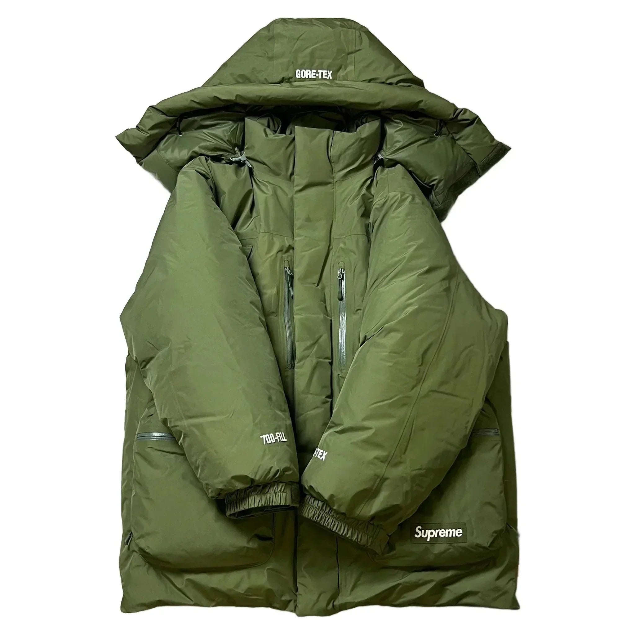 Green Supreme Coat - S | The Streetwear Studio