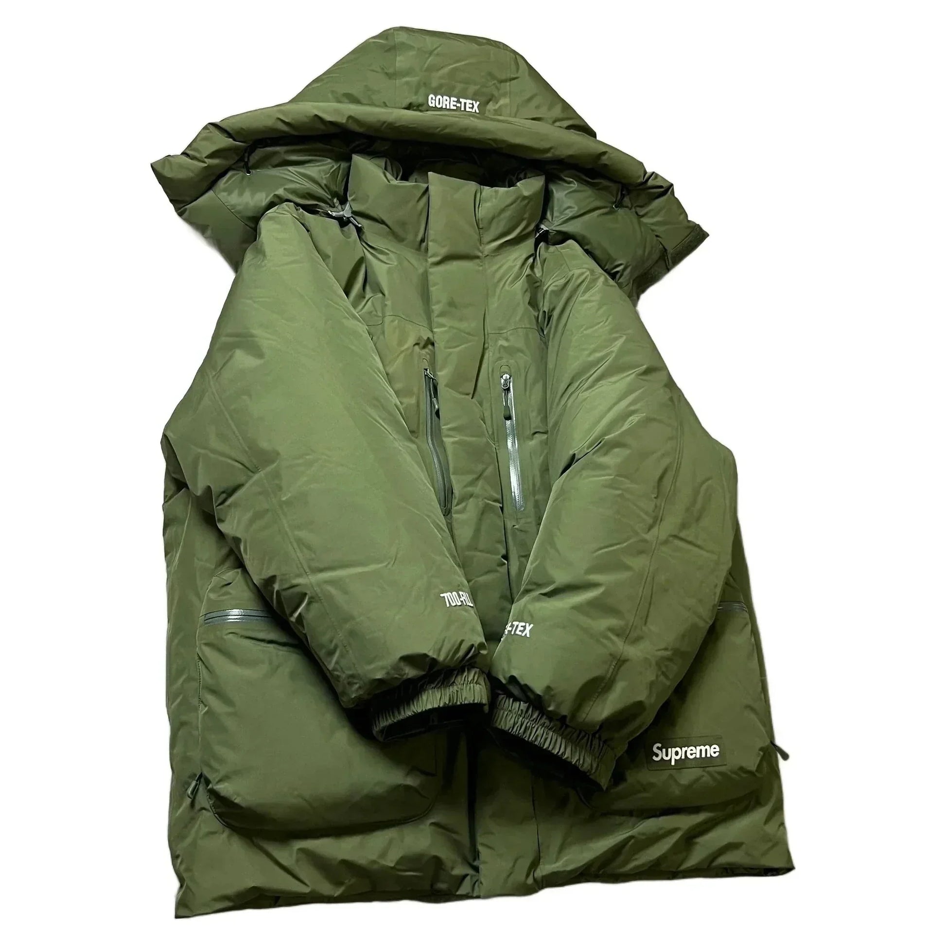 Green Supreme Coat - S | The Streetwear Studio