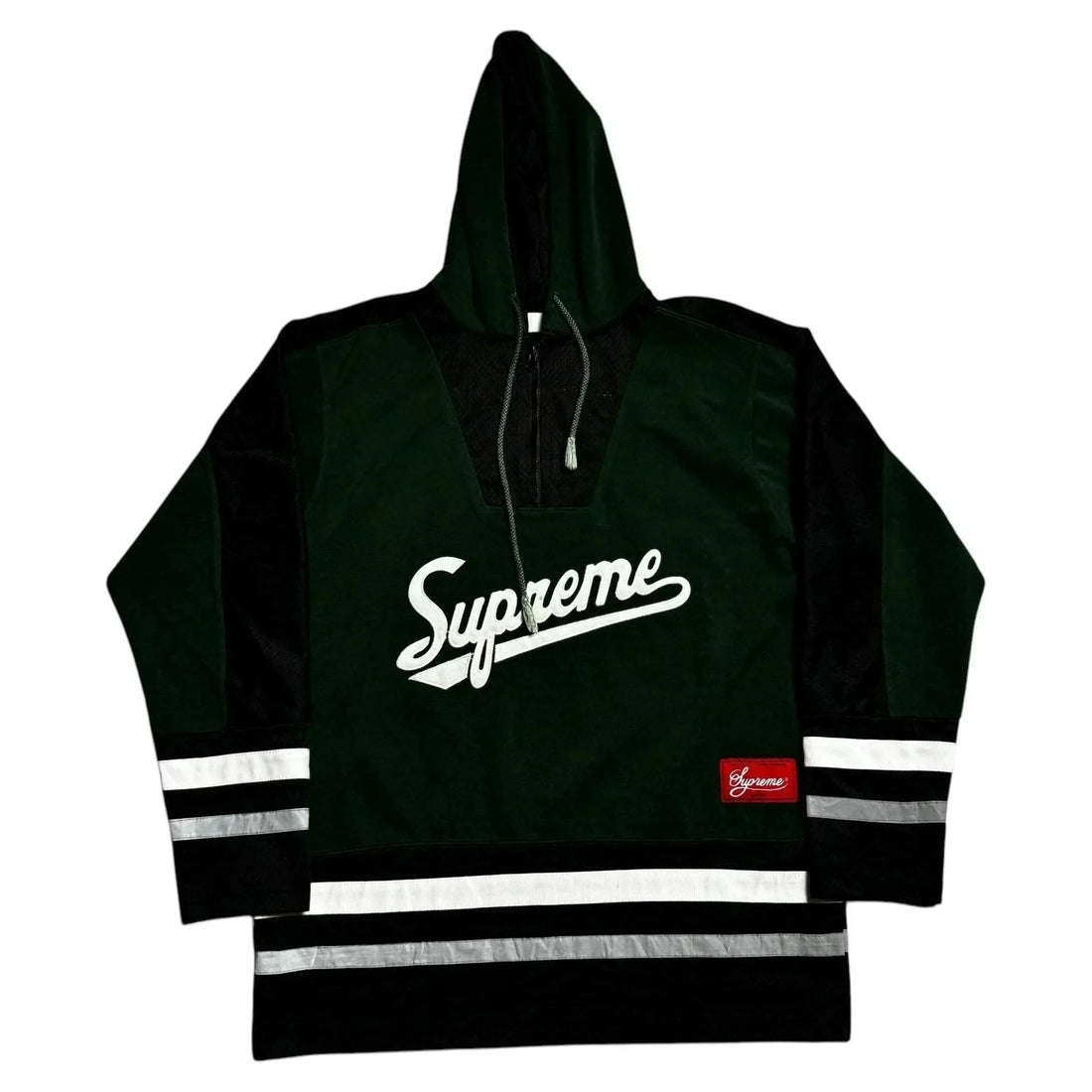 Green Supreme Hockey Hoodie - XL | The Streetwear Studio