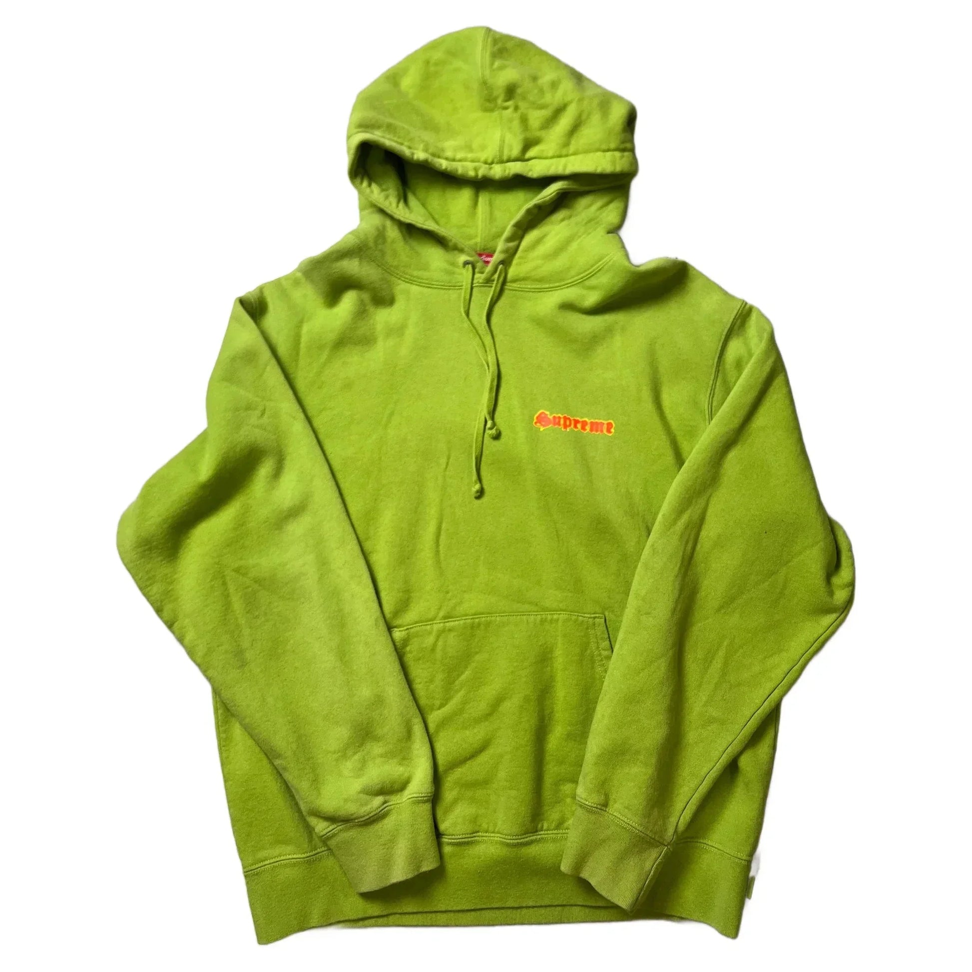 Green Supreme Hoodie - M | The Streetwear Studio