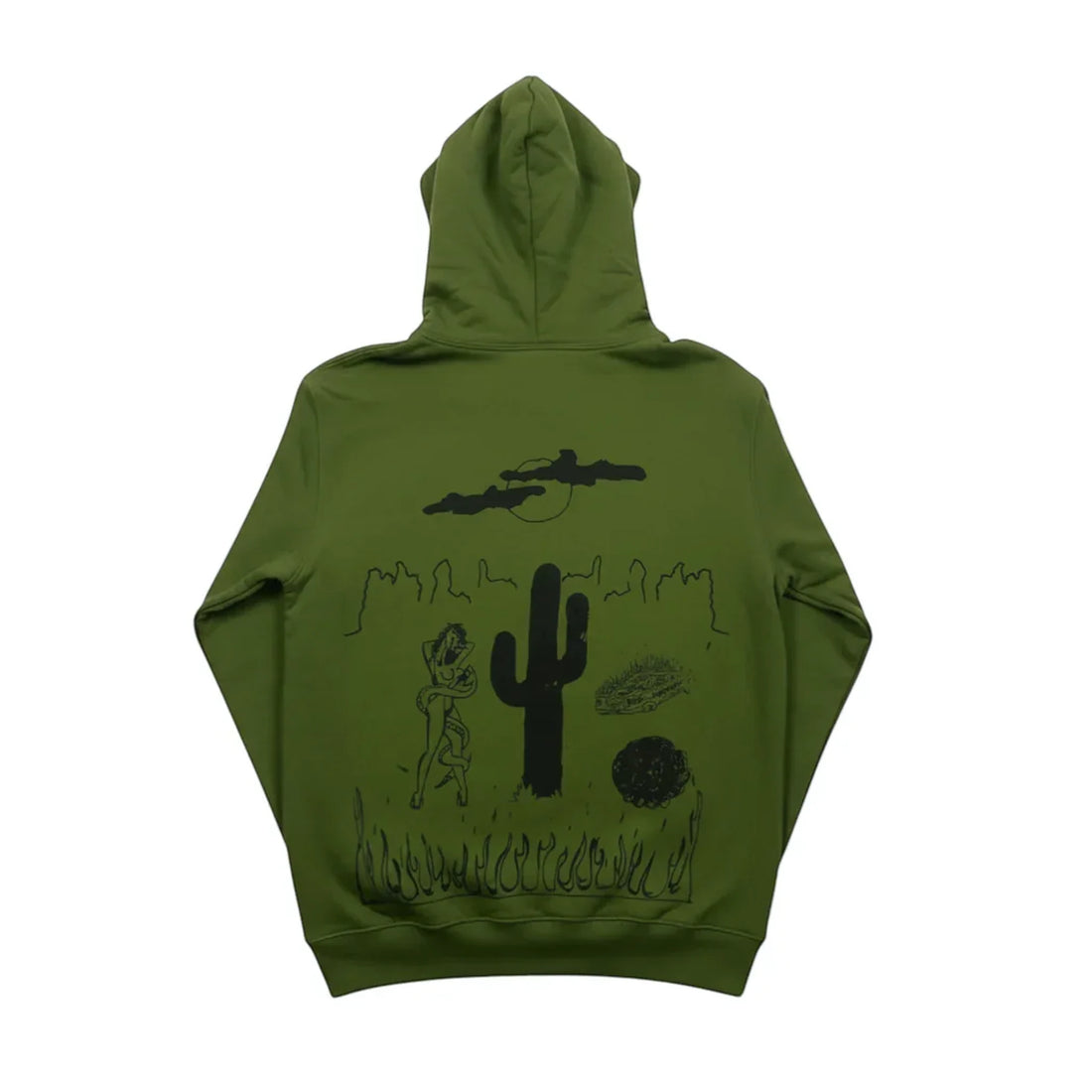 Green Travis Scott Rodeo Hoodie - XL | The Streetwear Studio