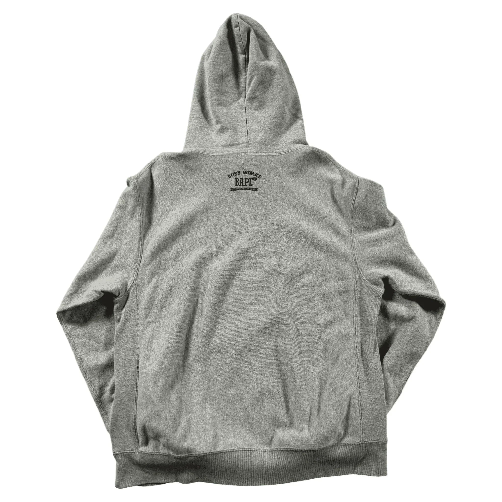 Grey A Bathing Ape (BAPE) Hoodie - M | The Streetwear Studio