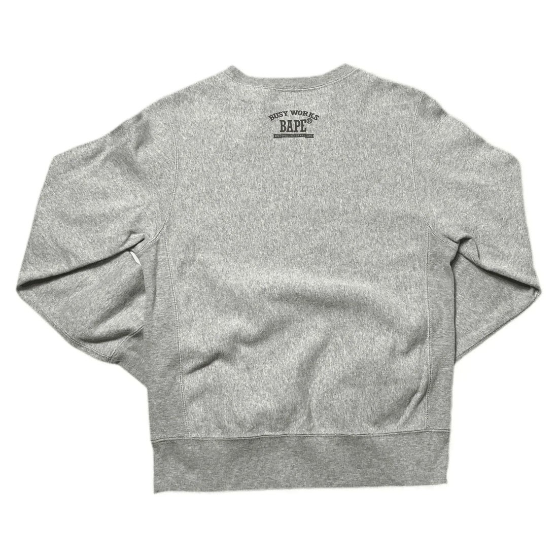 Grey A Bathing Ape (BAPE) Sweatshirt - M | The Streetwear Studio