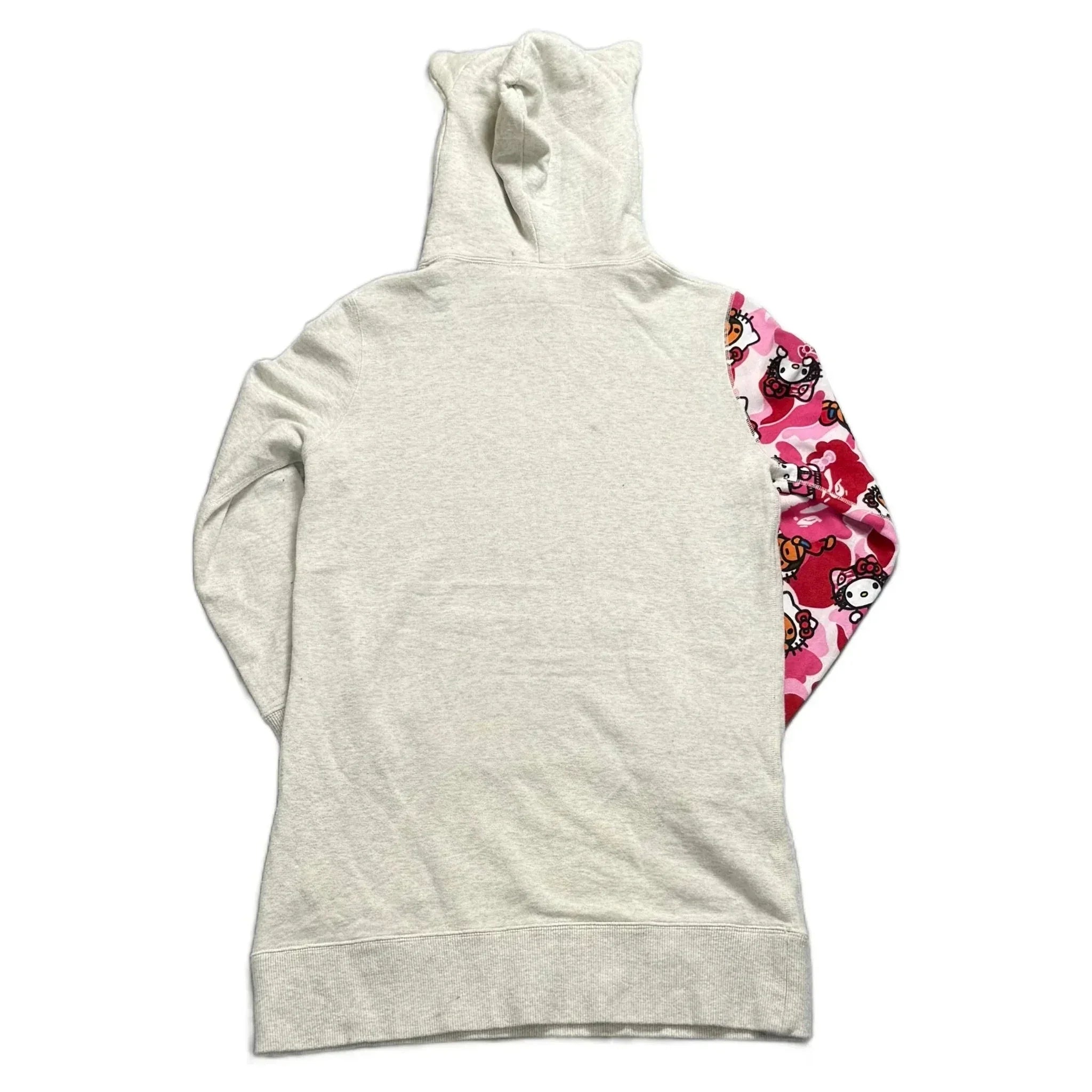 Grey A Bathing Ape (BAPE) x Hello Kitty Hoodie - XS | The Streetwear Studio