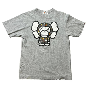 Grey A Bathing Ape (BAPE) x KAWS Tee - M | The Streetwear Studio