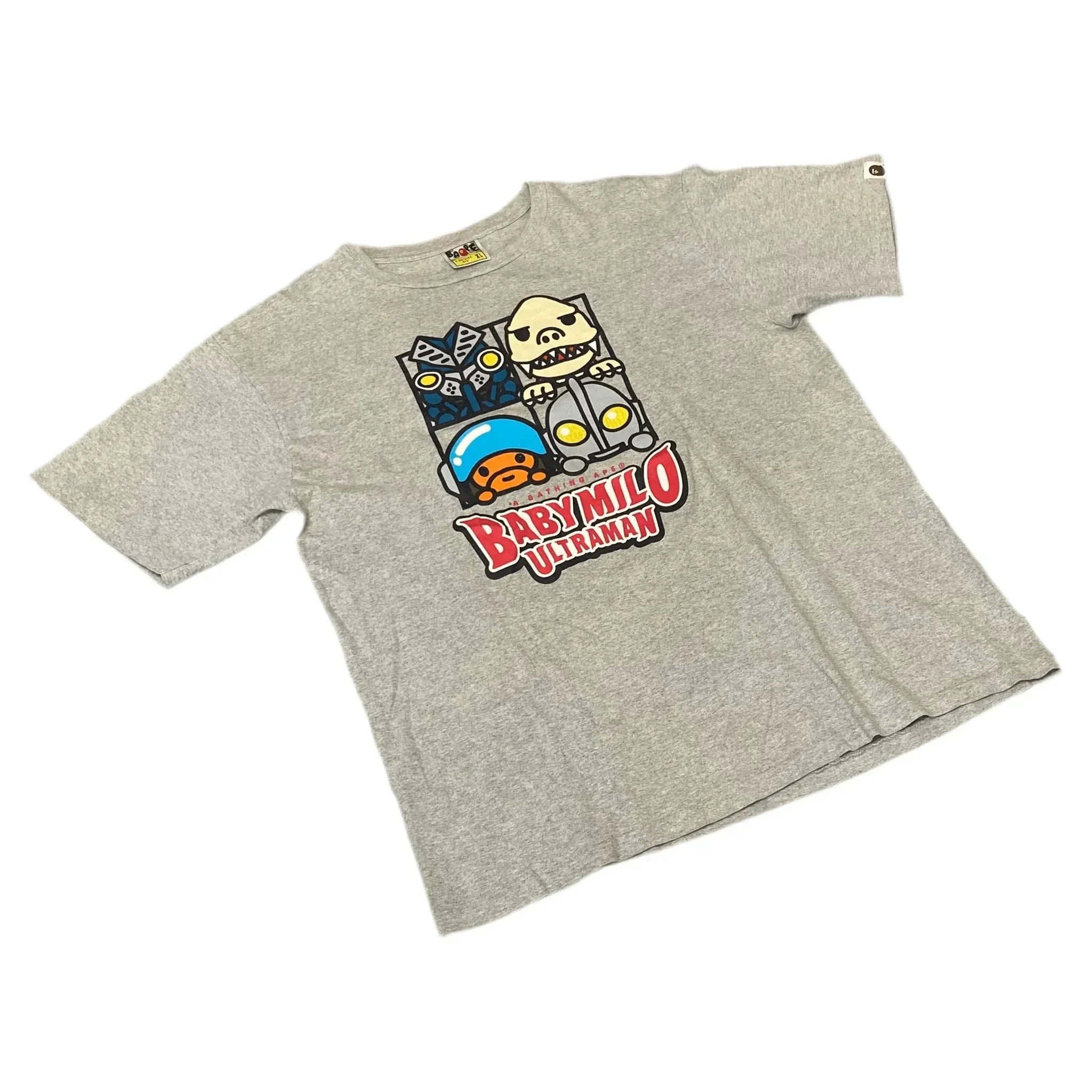 Grey A Bathing Ape (BAPE) x Ultraman Tee - XL | The Streetwear Studio