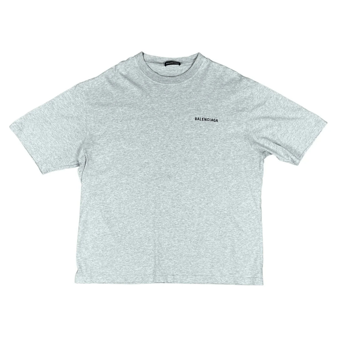 Grey Balenciaga Tee - L | The Streetwear Studio