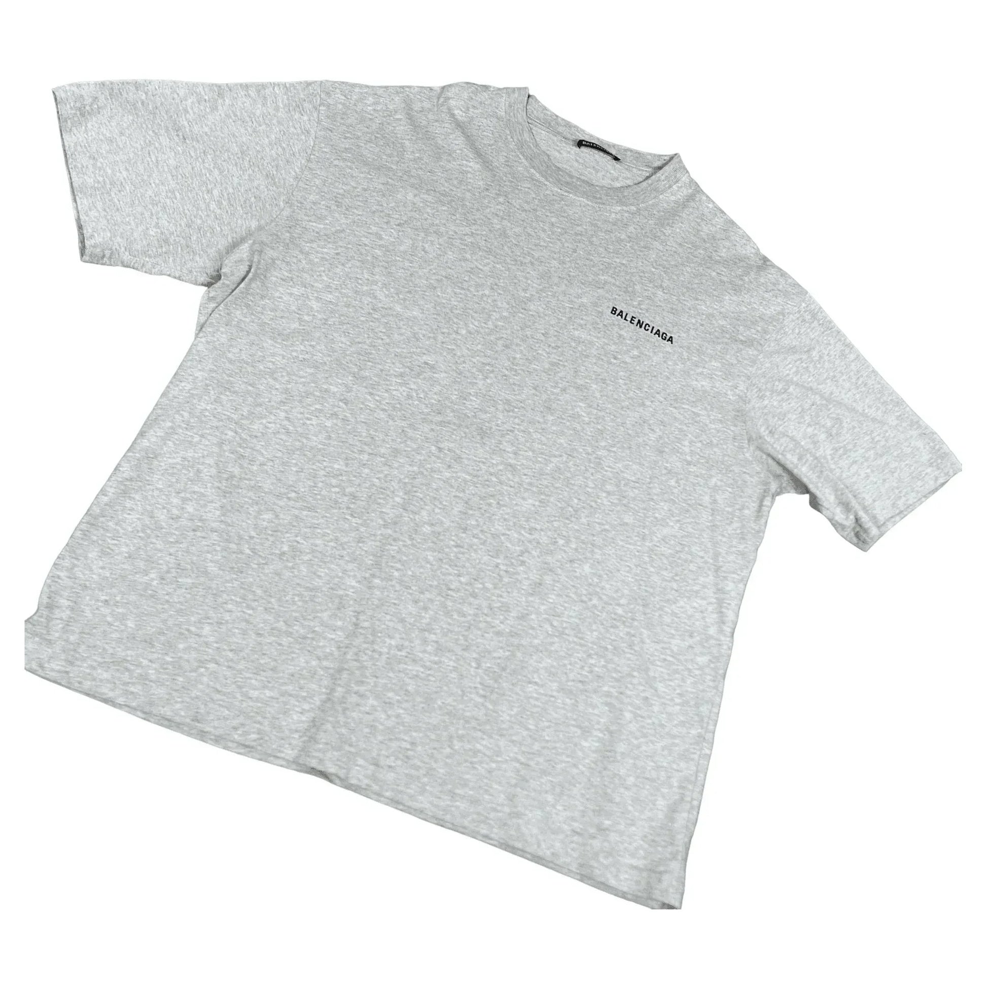 Grey Balenciaga Tee - L | The Streetwear Studio