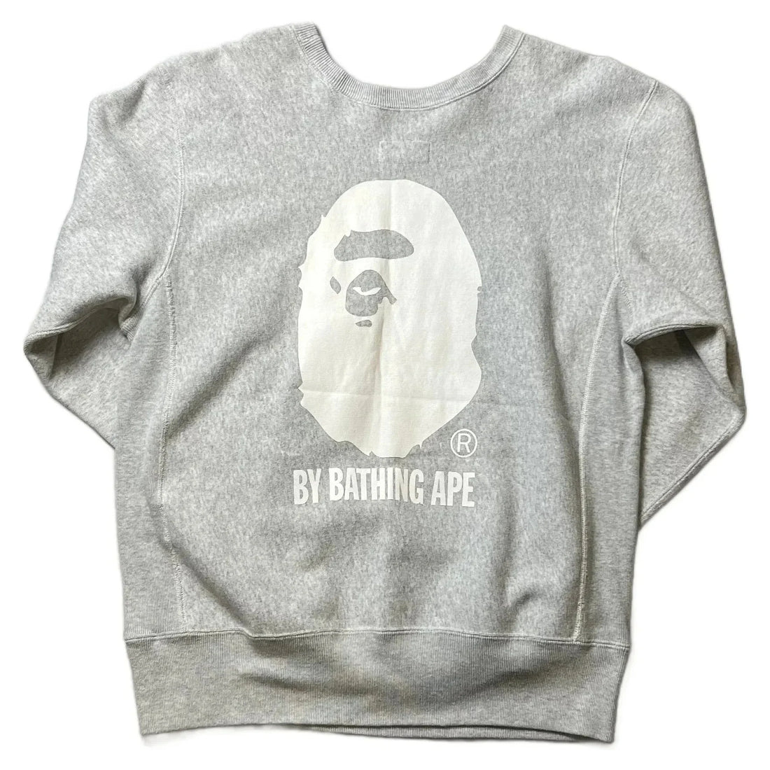 Grey Champion x BAPE Sweatshirt - XL | The Streetwear Studio