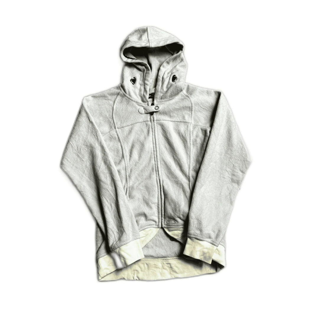 Grey Oakley Full Zip Fleece Jacket - XS | The Streetwear Studio