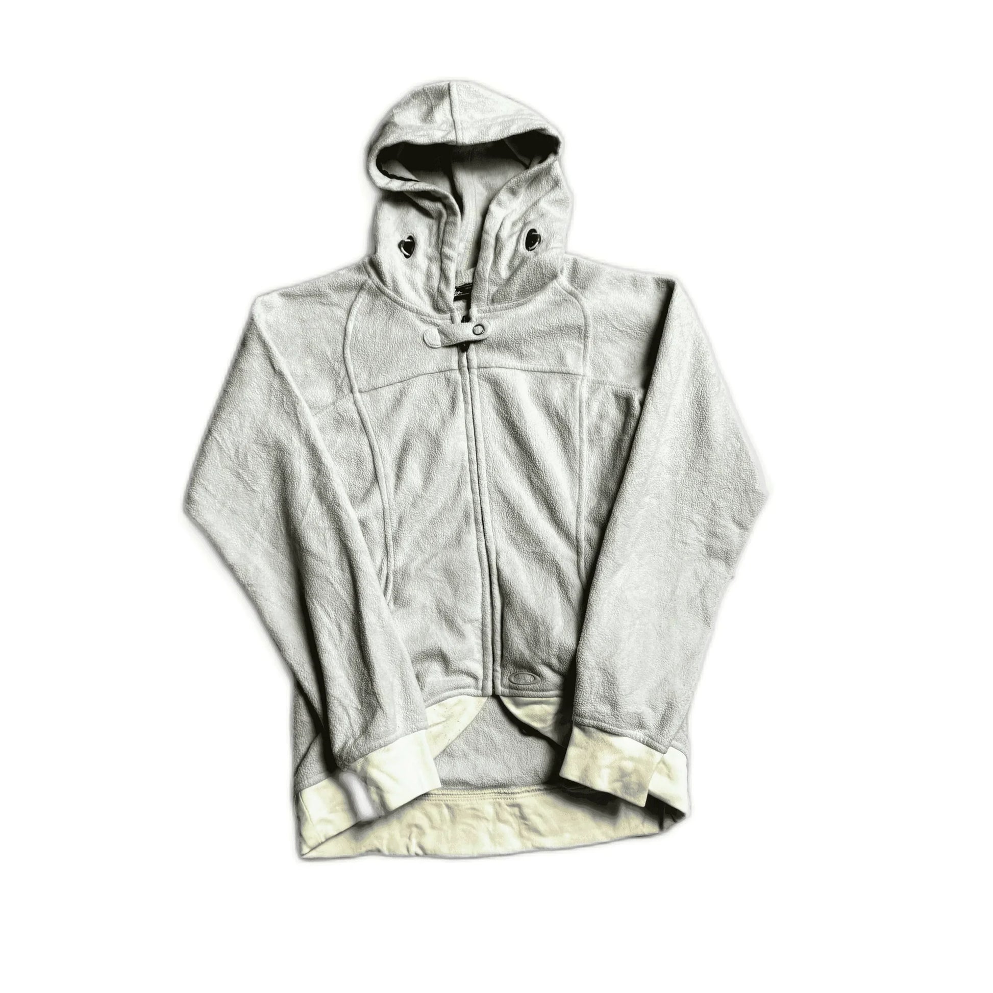 Grey Oakley Full Zip Fleece Jacket - XS | The Streetwear Studio