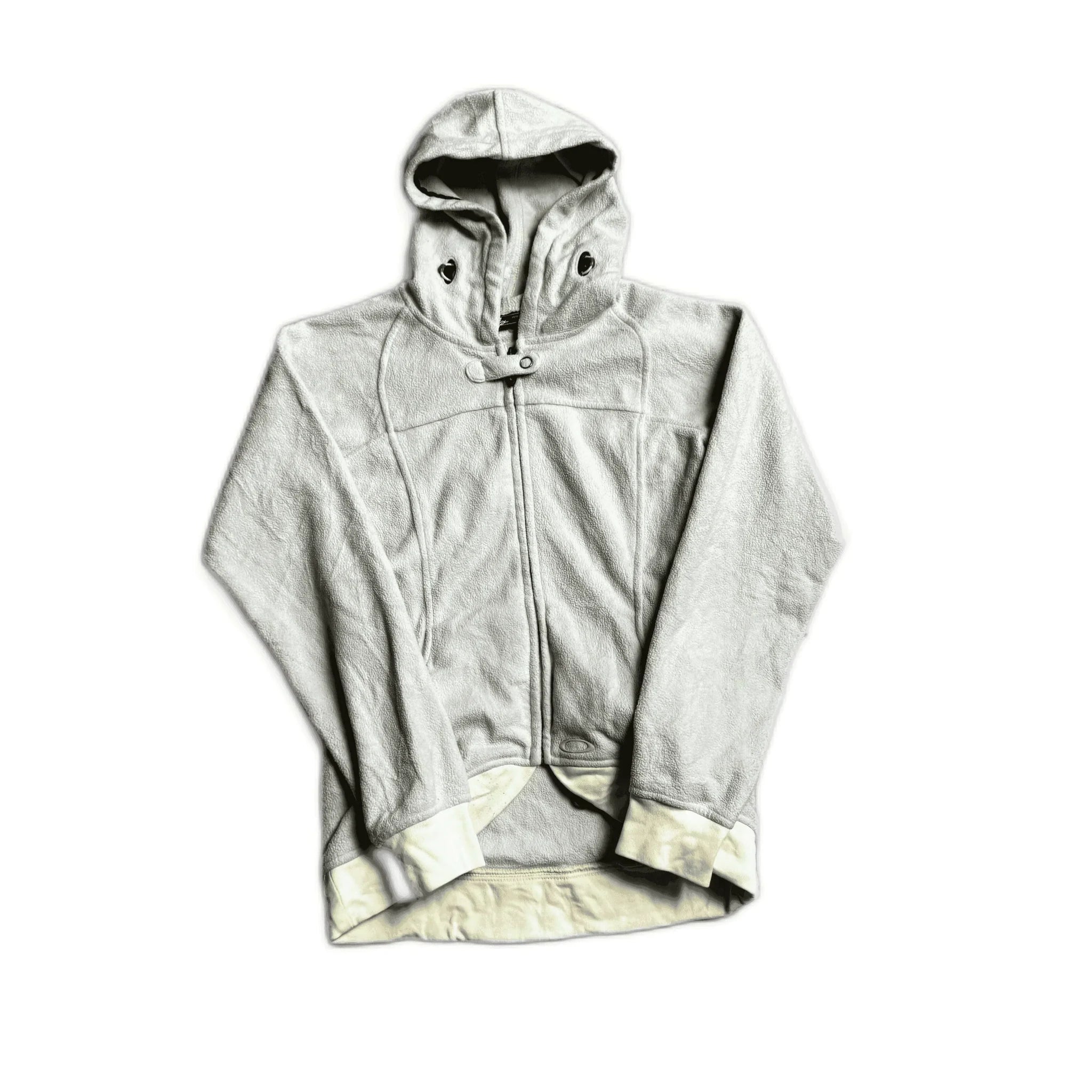 Grey Oakley Full Zip Fleece Jacket - XS | The Streetwear Studio