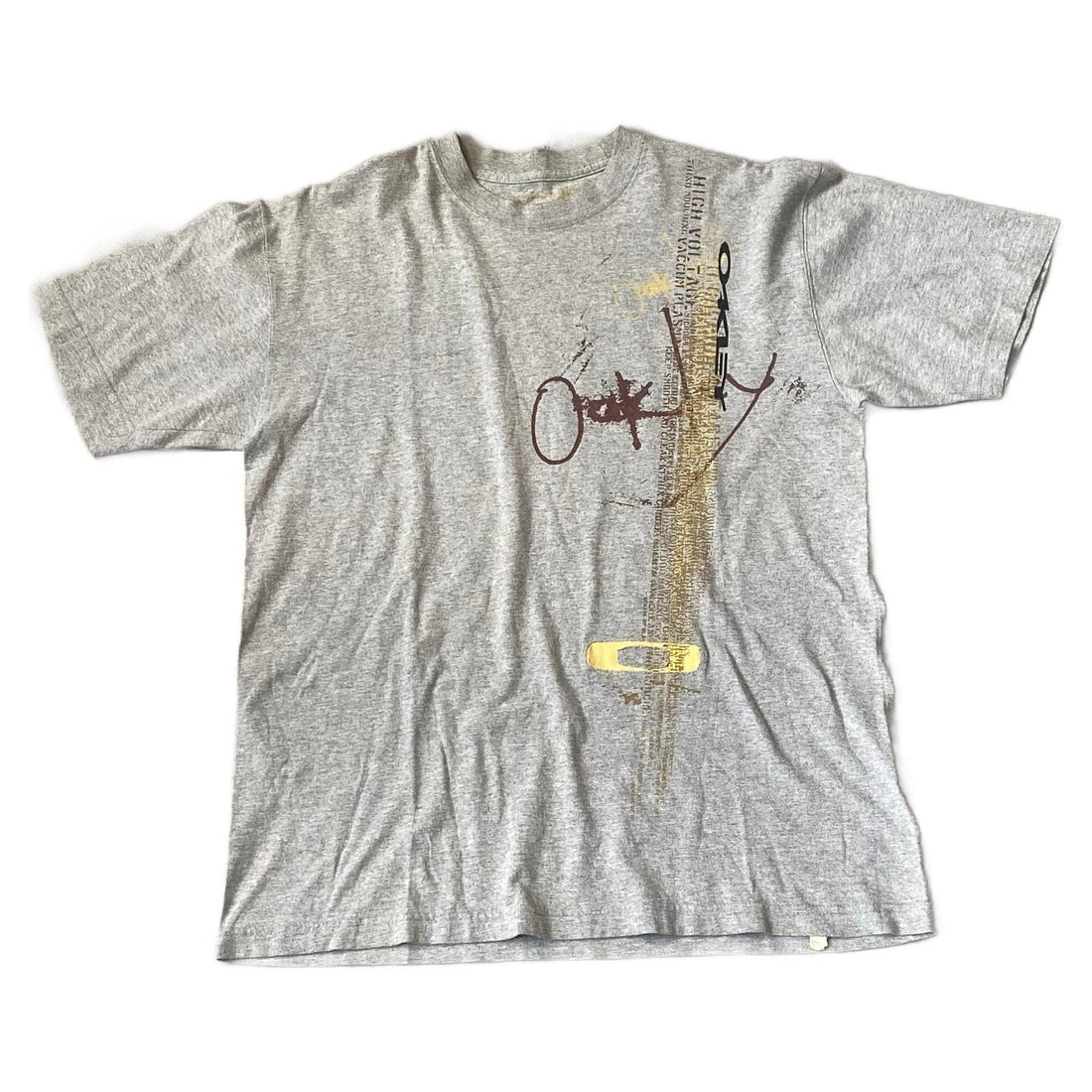 Grey Oakley Tee - XXL | The Streetwear Studio