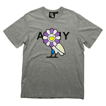 Grey OVO x Takashi Murakami Tee - M | The Streetwear Studio