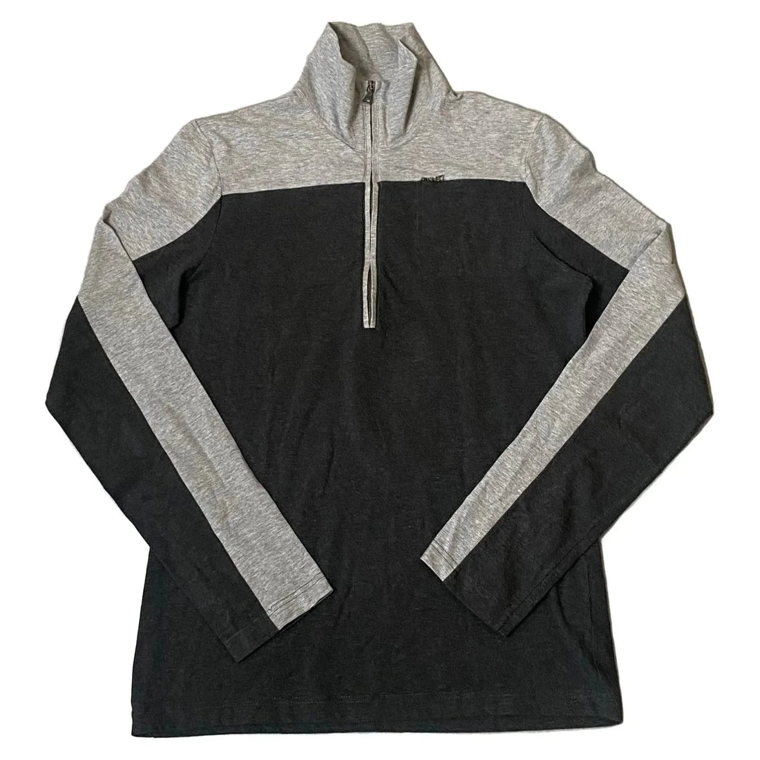 Grey Prada 1/4 Sweatshirt - M | The Streetwear Studio