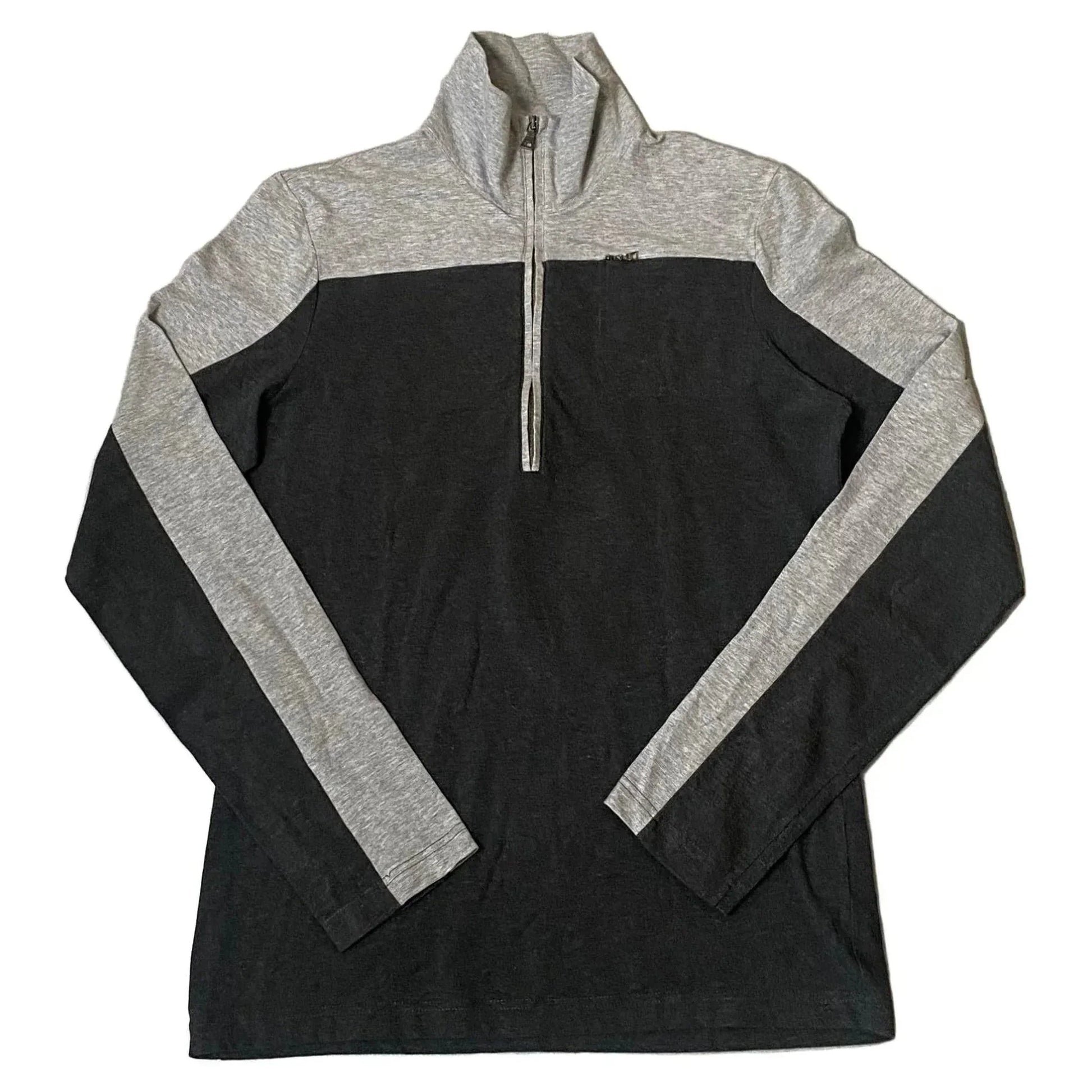 Grey Prada 1/4 Sweatshirt - M | The Streetwear Studio