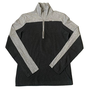 Grey Prada 1/4 Sweatshirt - M | The Streetwear Studio