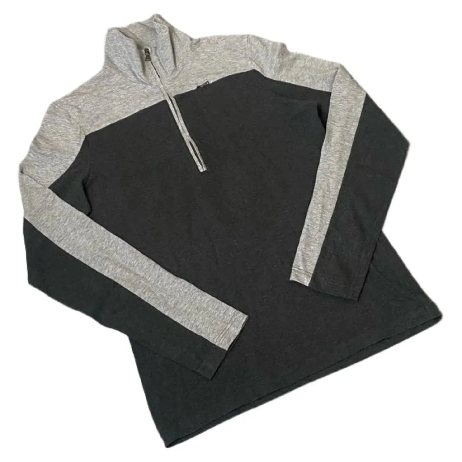 Grey Prada 1/4 Sweatshirt - M | The Streetwear Studio