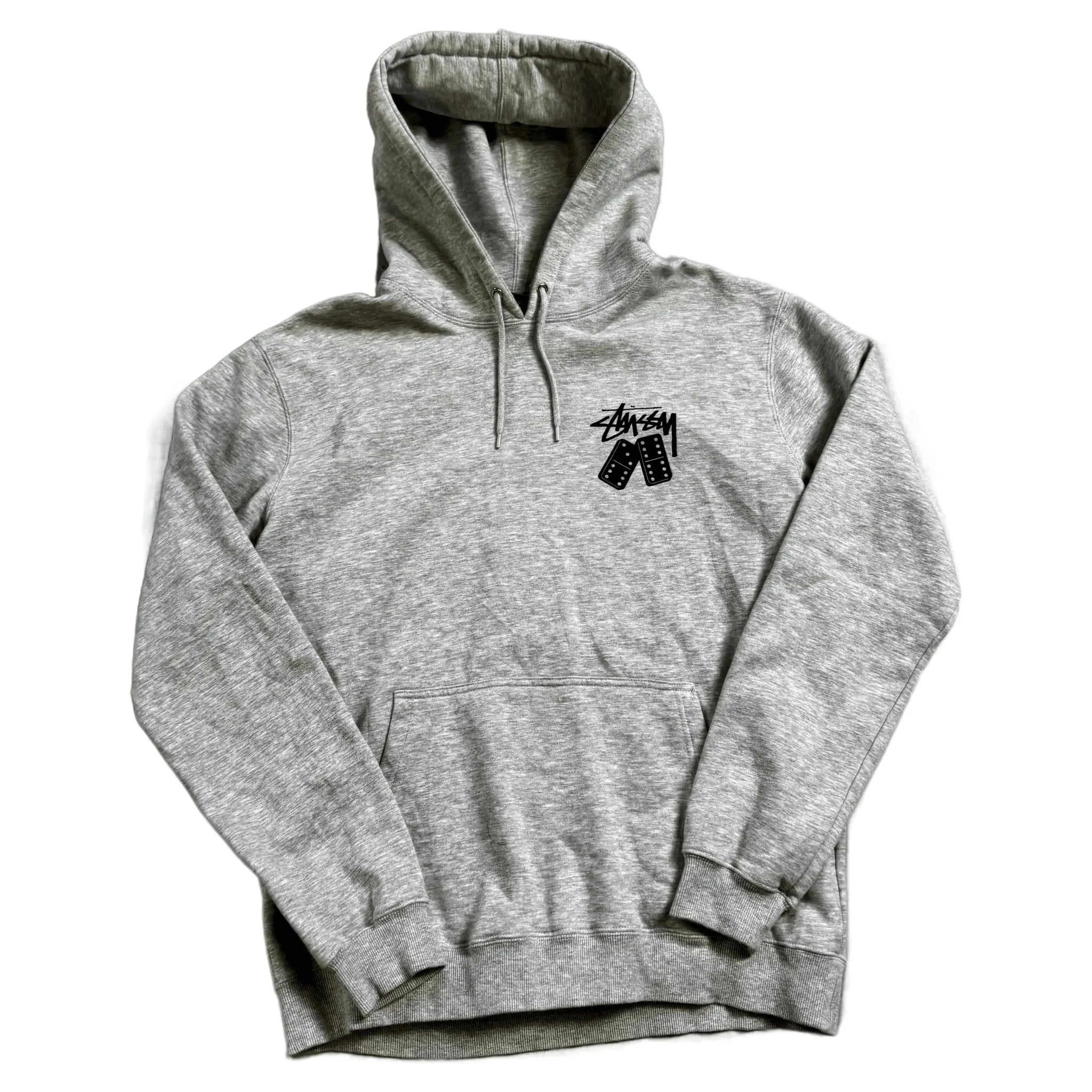 Grey Stussy Hoodie - XL | The Streetwear Studio