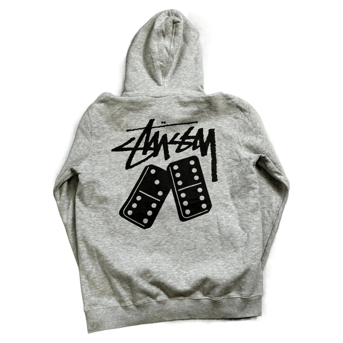 Grey Stussy Hoodie - XL | The Streetwear Studio