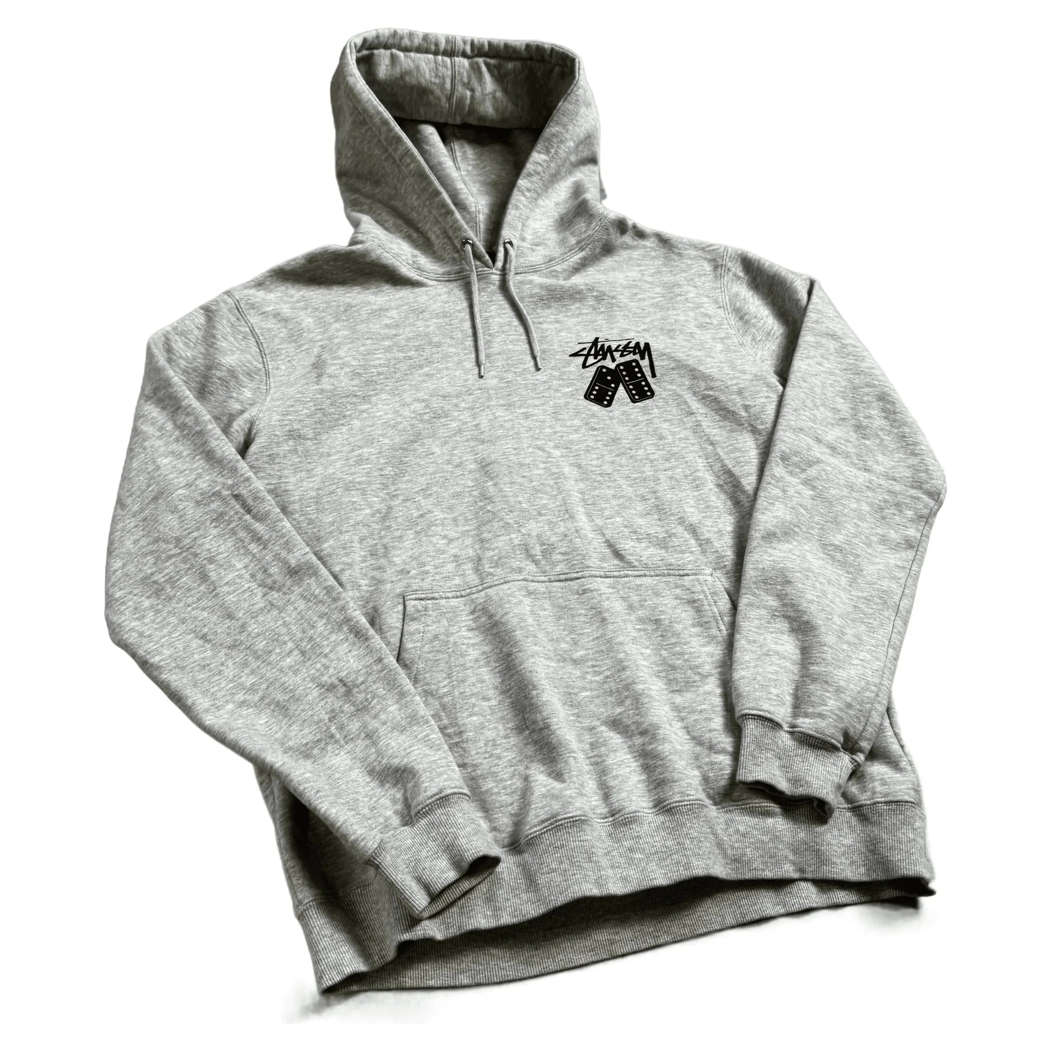 Grey Stussy Hoodie - XL | The Streetwear Studio
