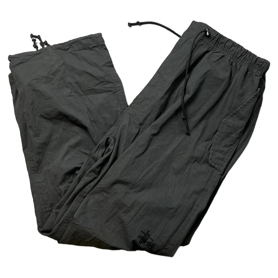 Grey Stussy Joggers - L | The Streetwear Studio