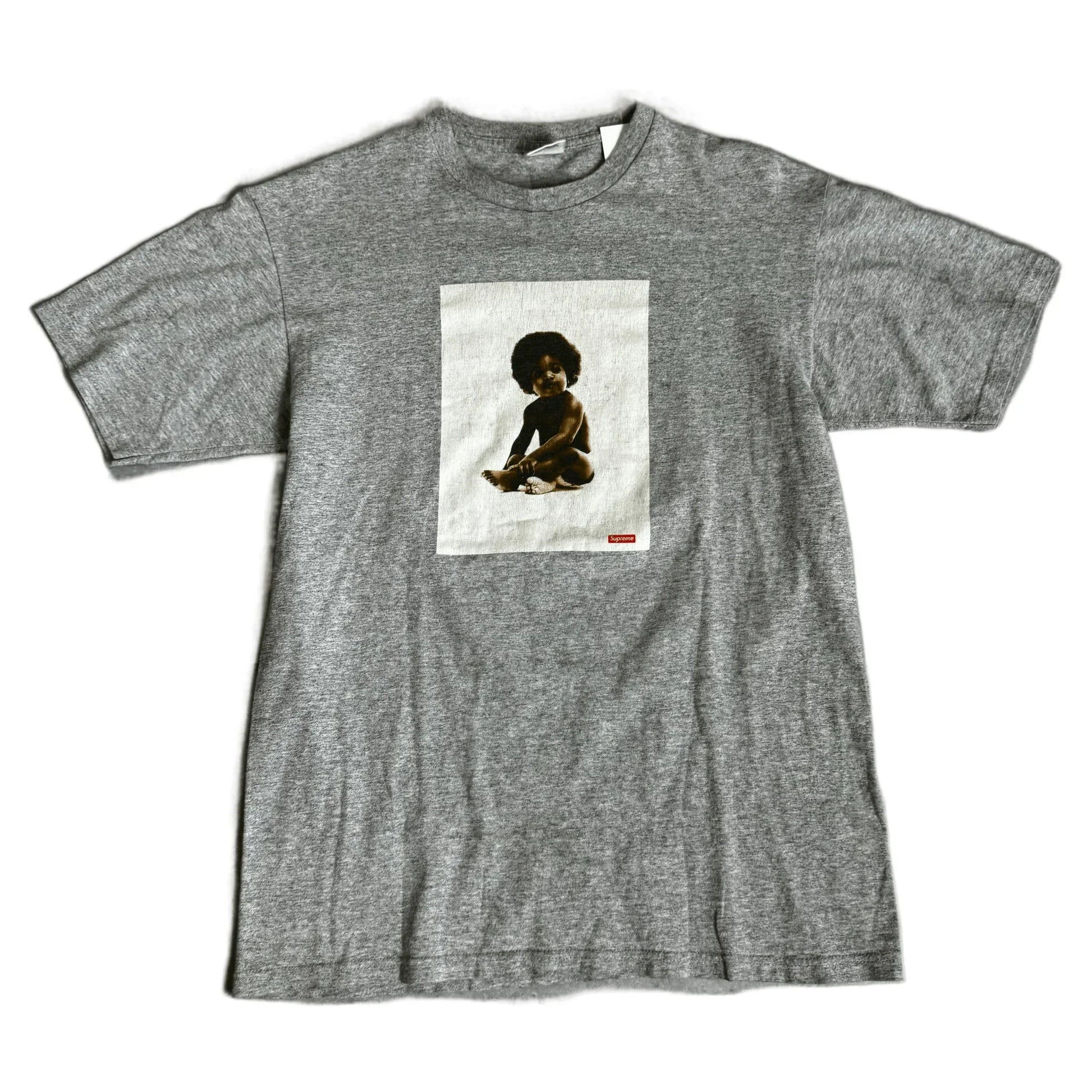 Grey Supreme Biggie Smalls Tee - M | The Streetwear Studio