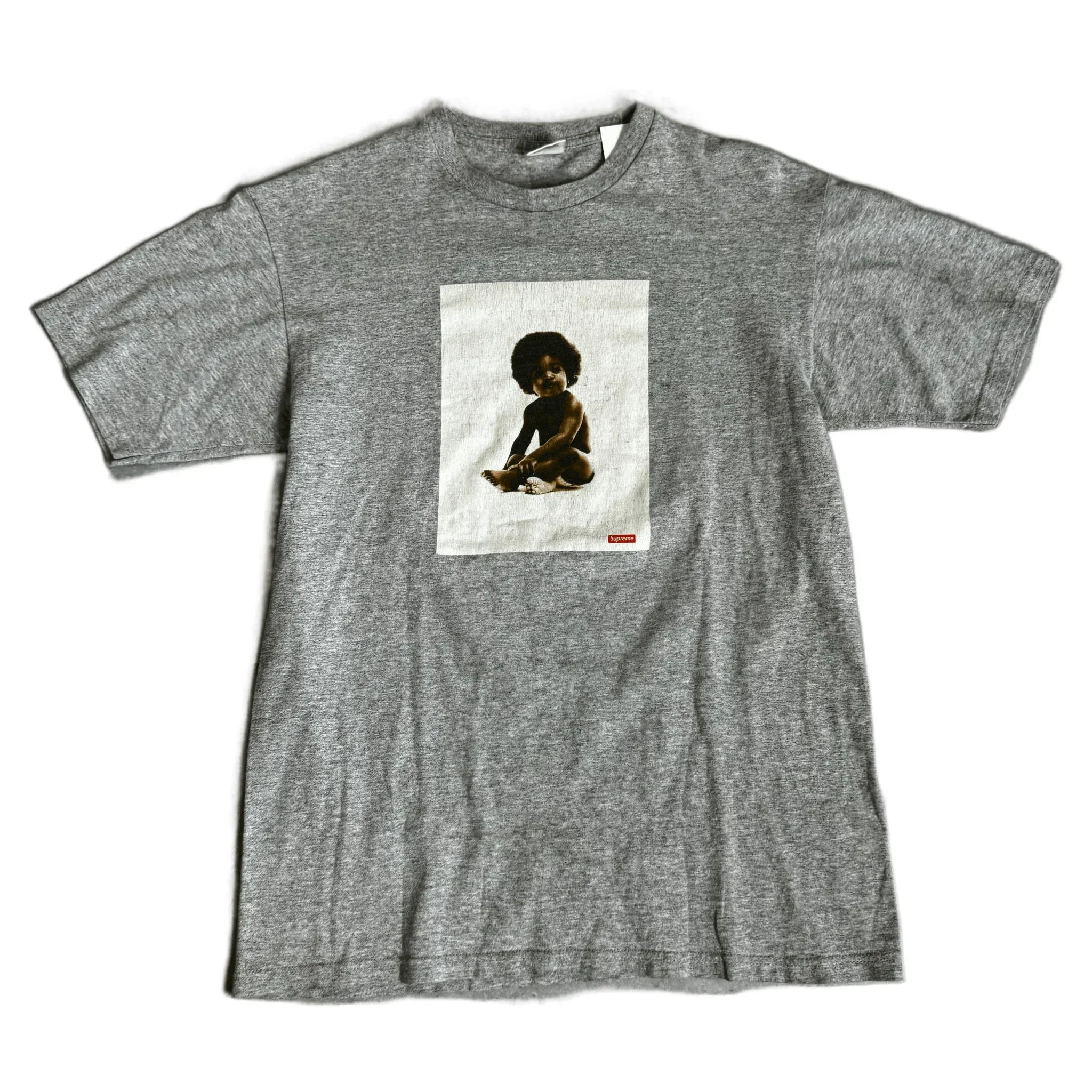 Grey Supreme Biggie Smalls Tee - M | The Streetwear Studio