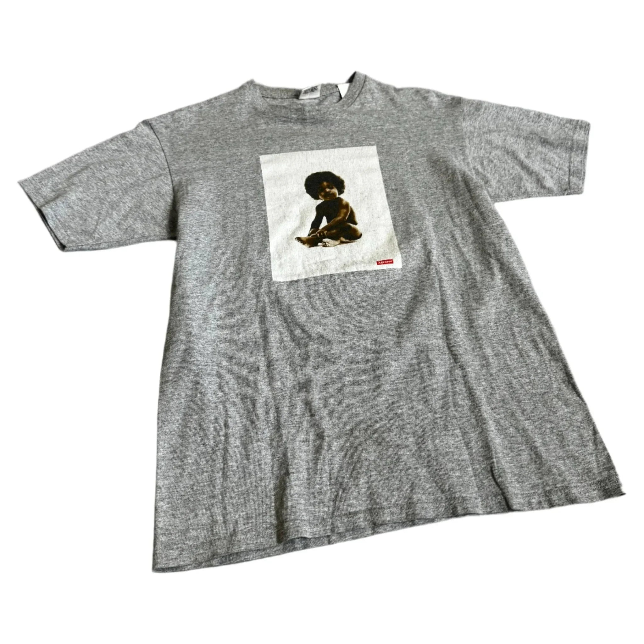 Grey Supreme Biggie Smalls Tee - M | The Streetwear Studio